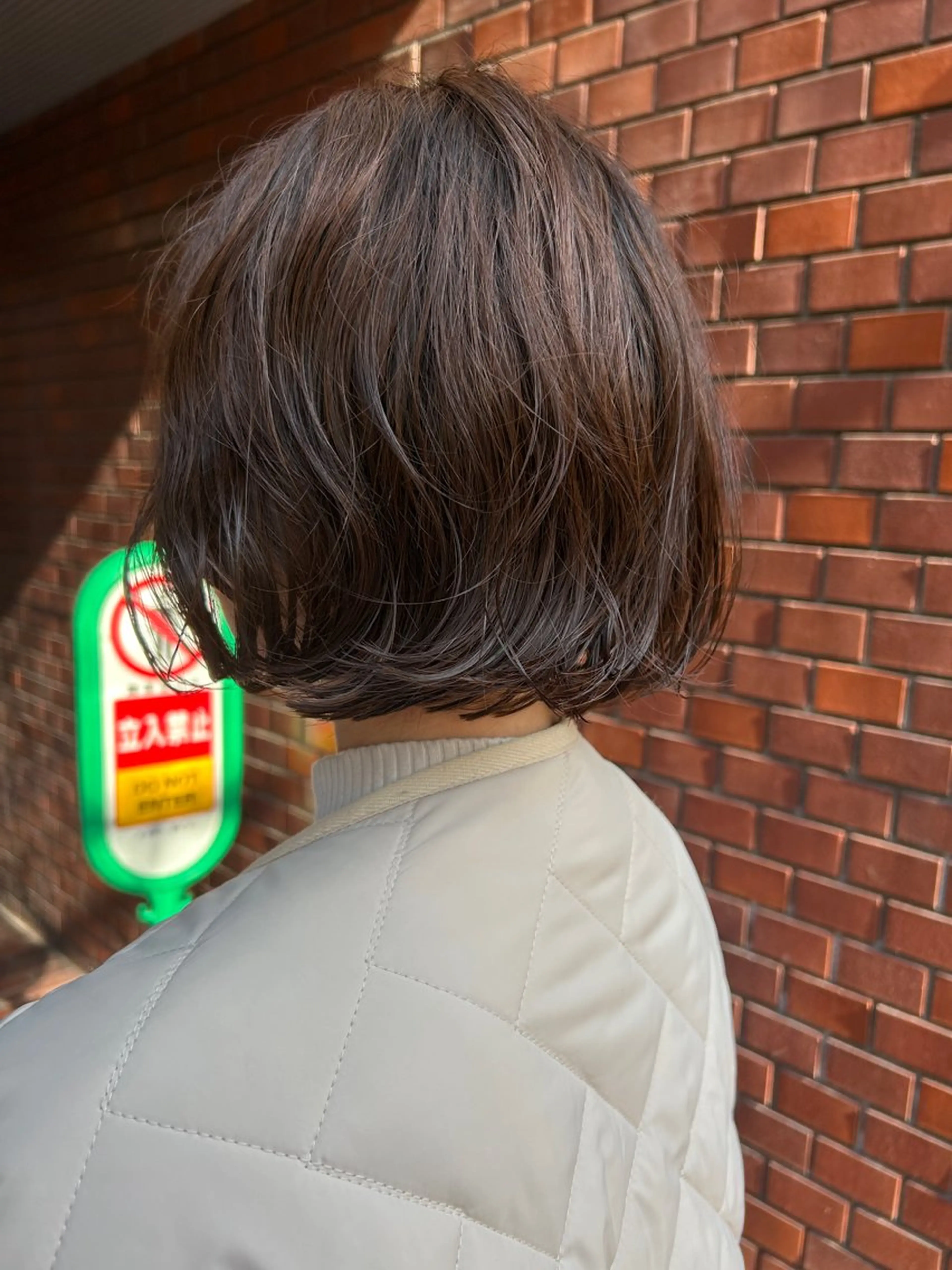 ショート パーマ カット パーマ トリートメント さの あやねのヘアスタイル