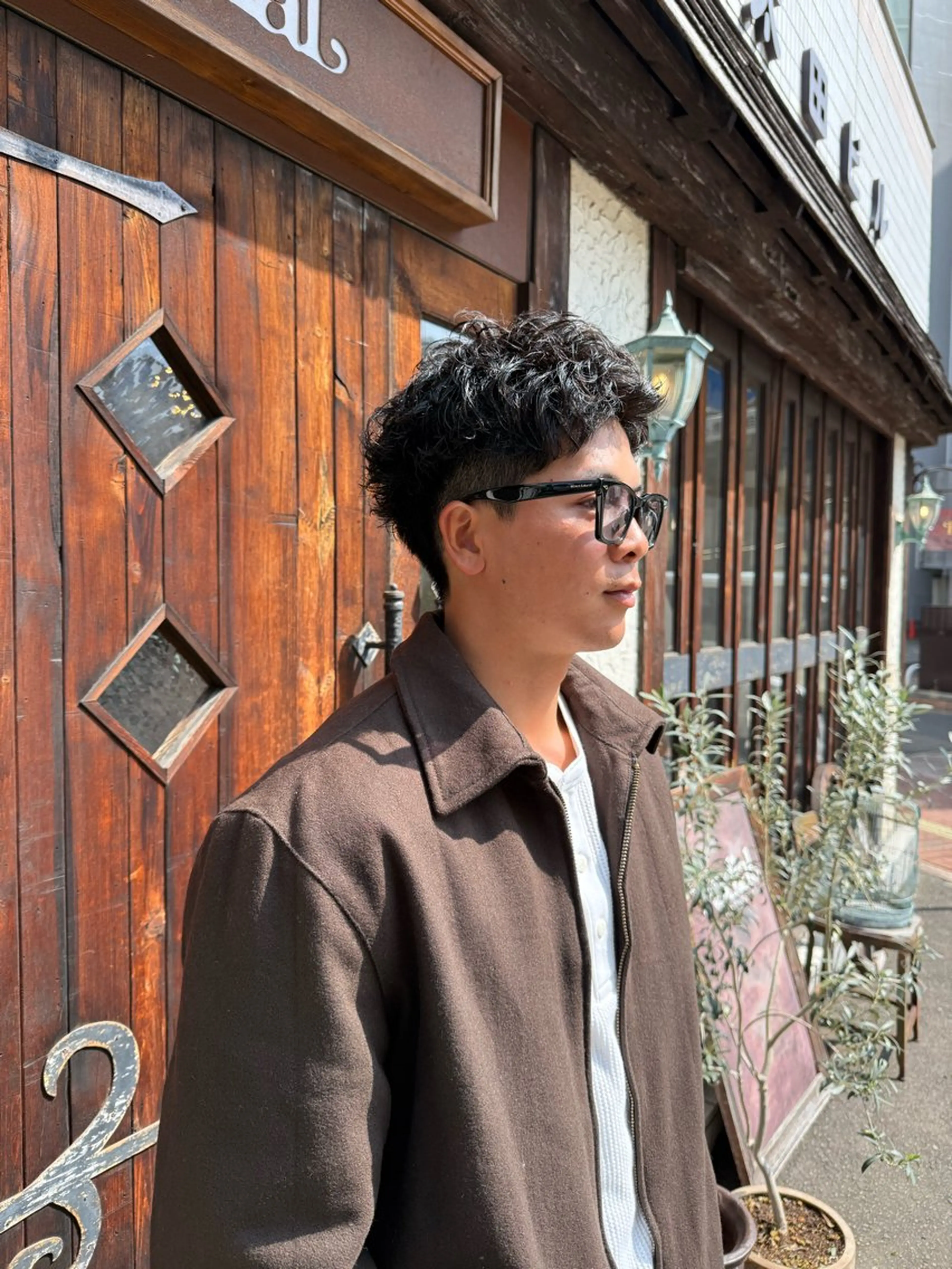 ショート パーマ ショートヘア パーマ Radial 藤澤　志のヘアスタイル