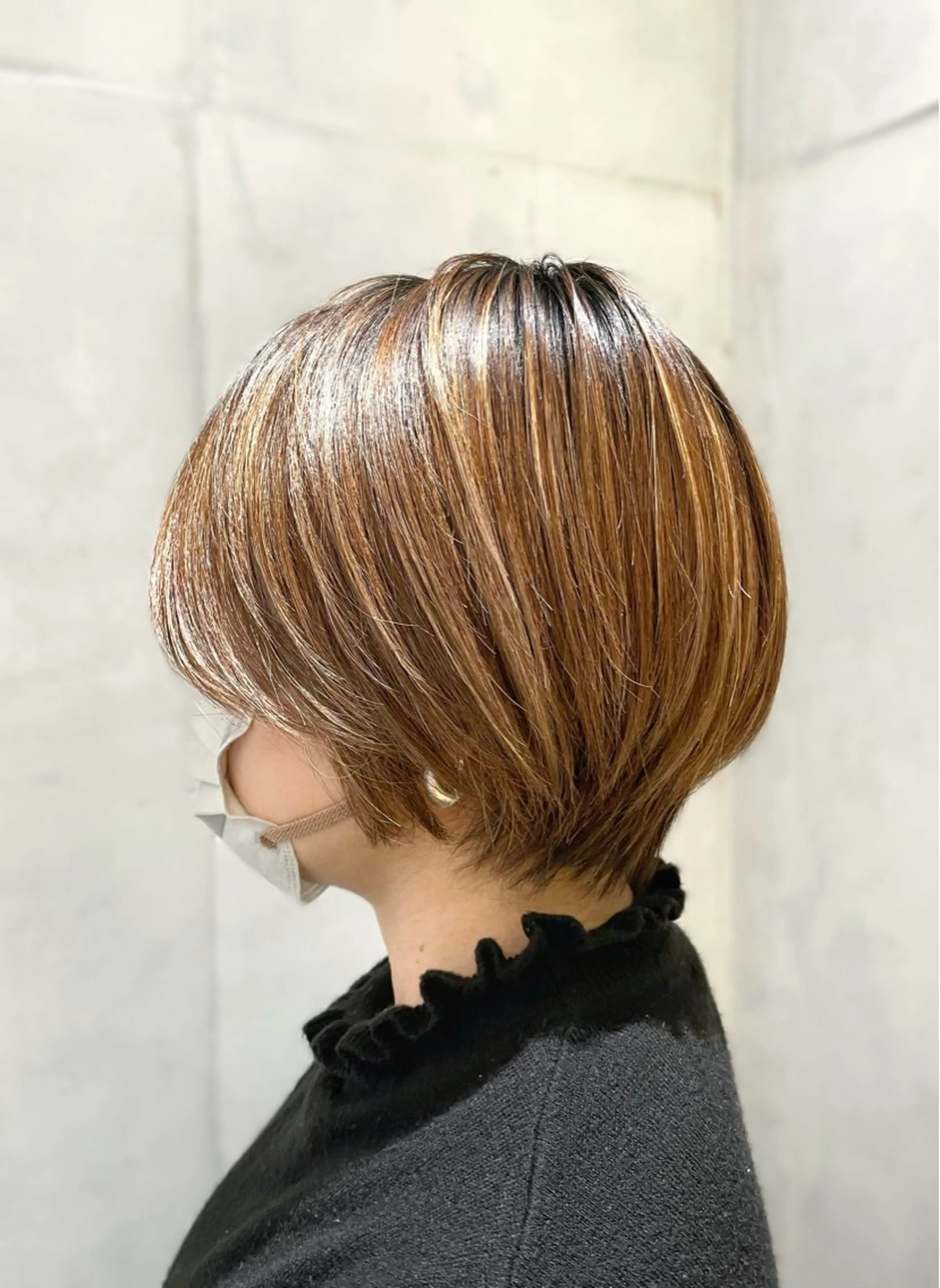 ショート ハイライト ショートヘア Say.Ree所属・🐣Say.ree ひらいで ななみ🐣のヘアスタイル