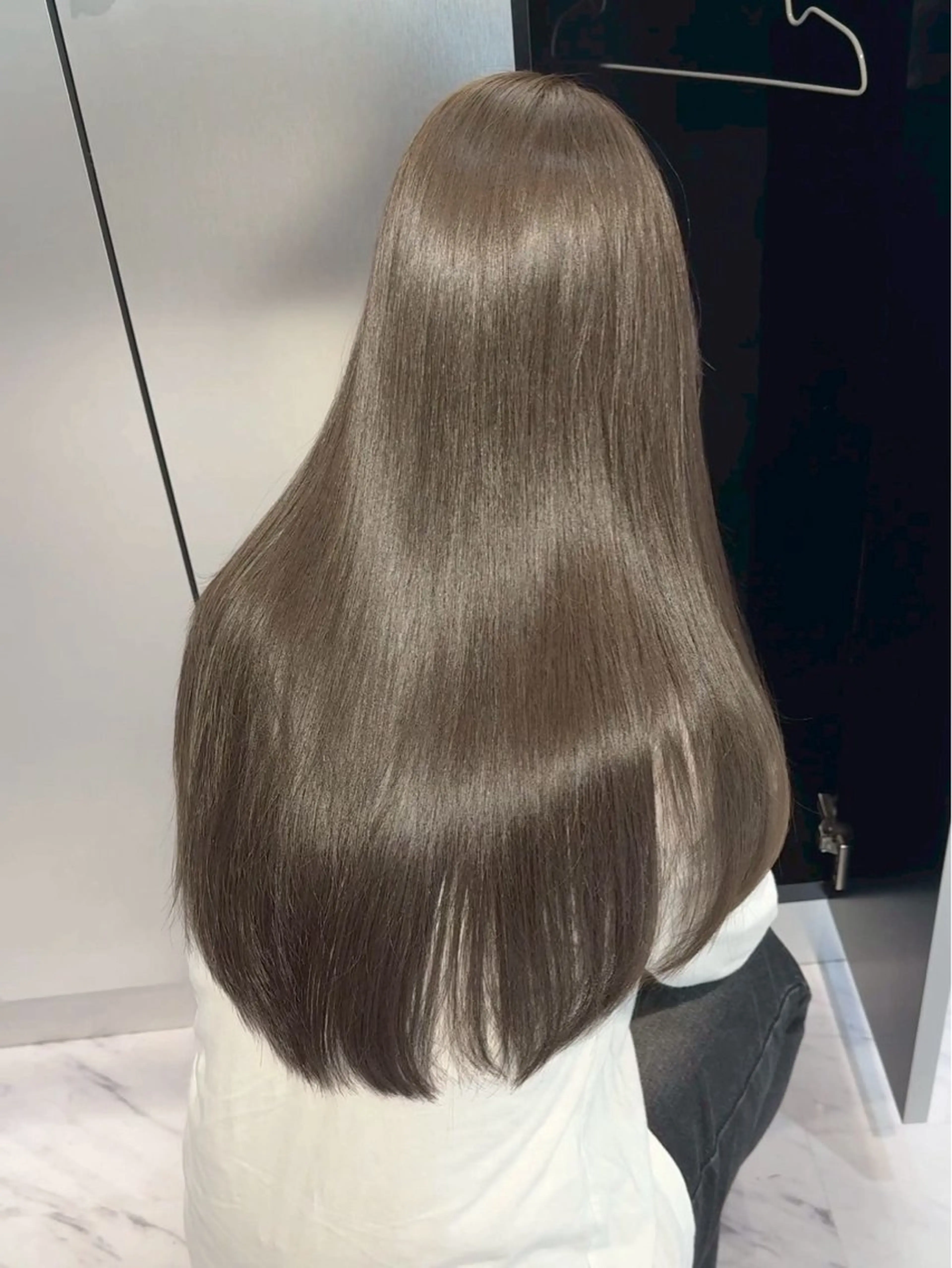 【学割U24】カット＋ブリーチなしダブルカラー＋トリートメント✂️の写真