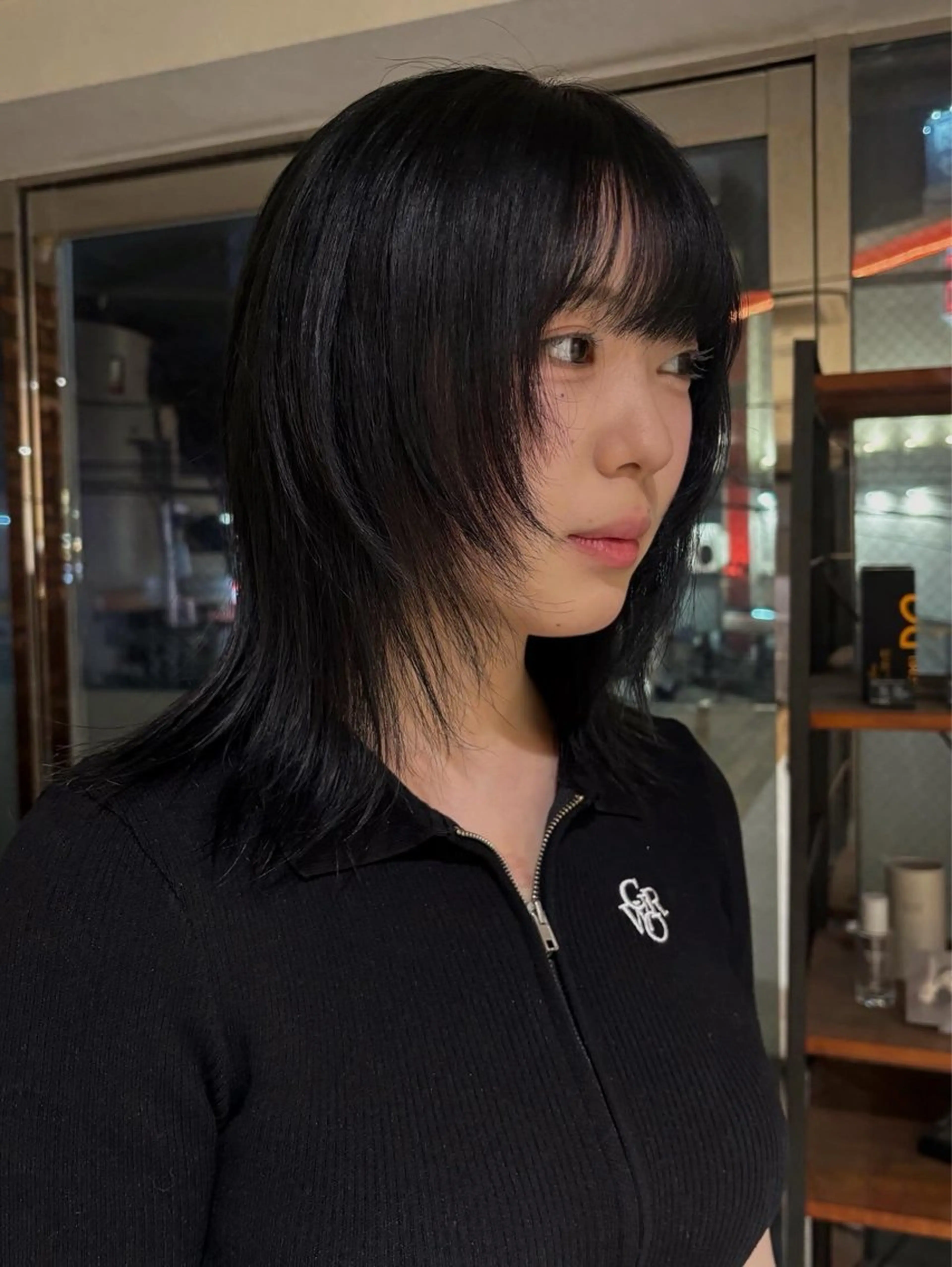 セミロング レイヤーカット カット ヘアカラー レイヤー/ボブ /🦋Ayana🦋のヘアスタイル