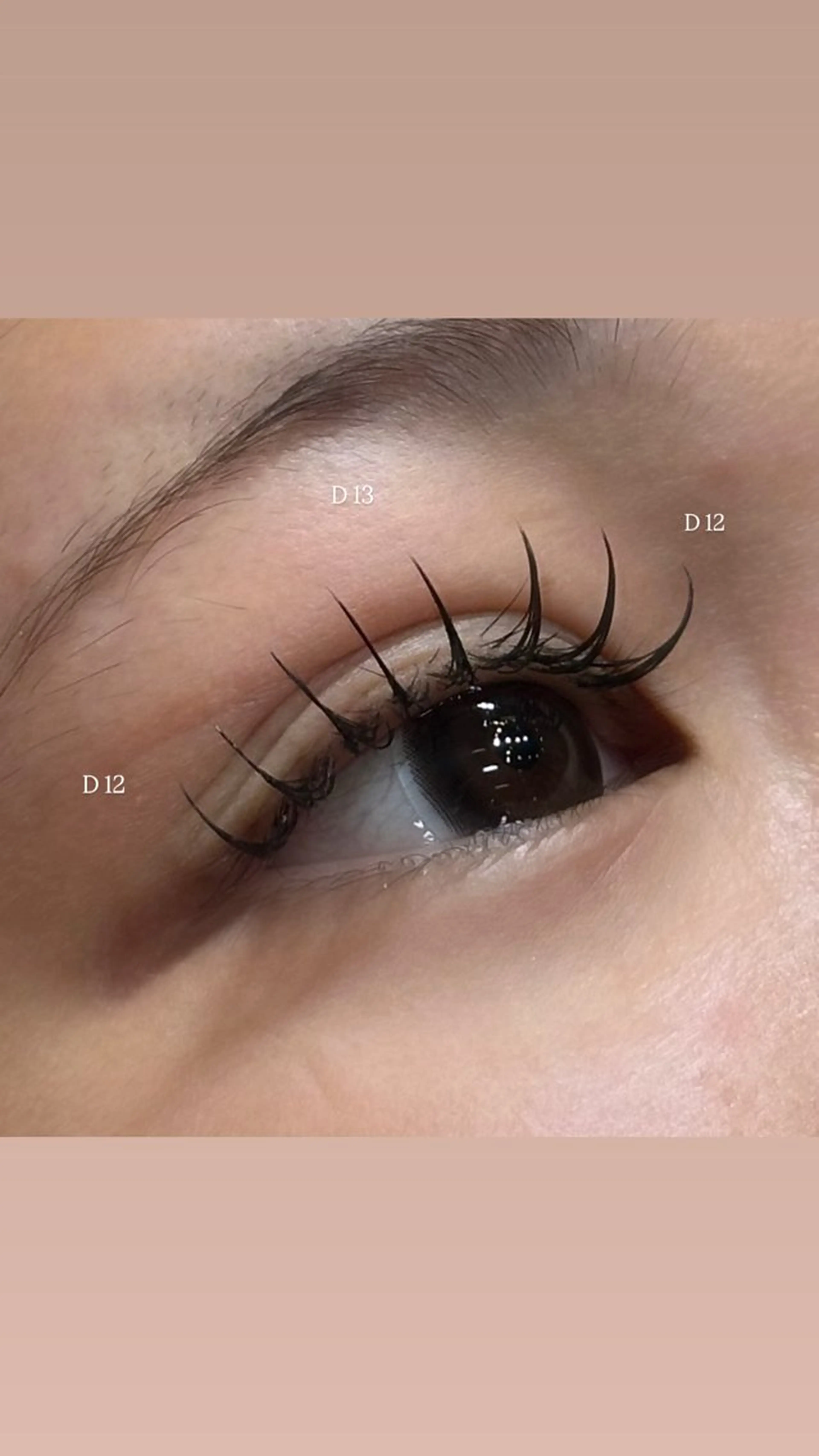 マツエク・マツパ 若狭 凜のマツエク・マツパデザイン