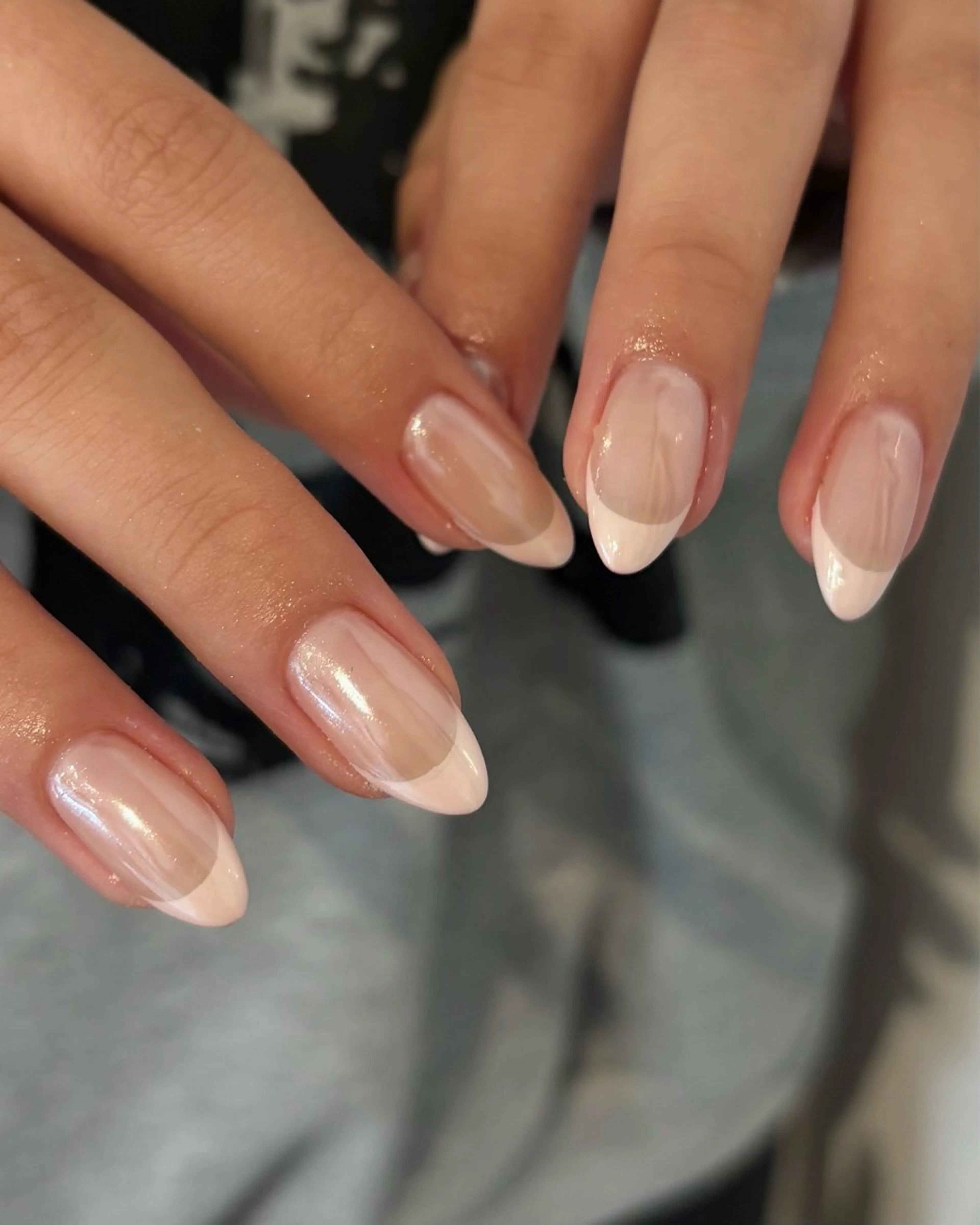 ネイル フレンチネイル ピンク ハンドネイル Ballie/ Mizukiのネイルデザイン