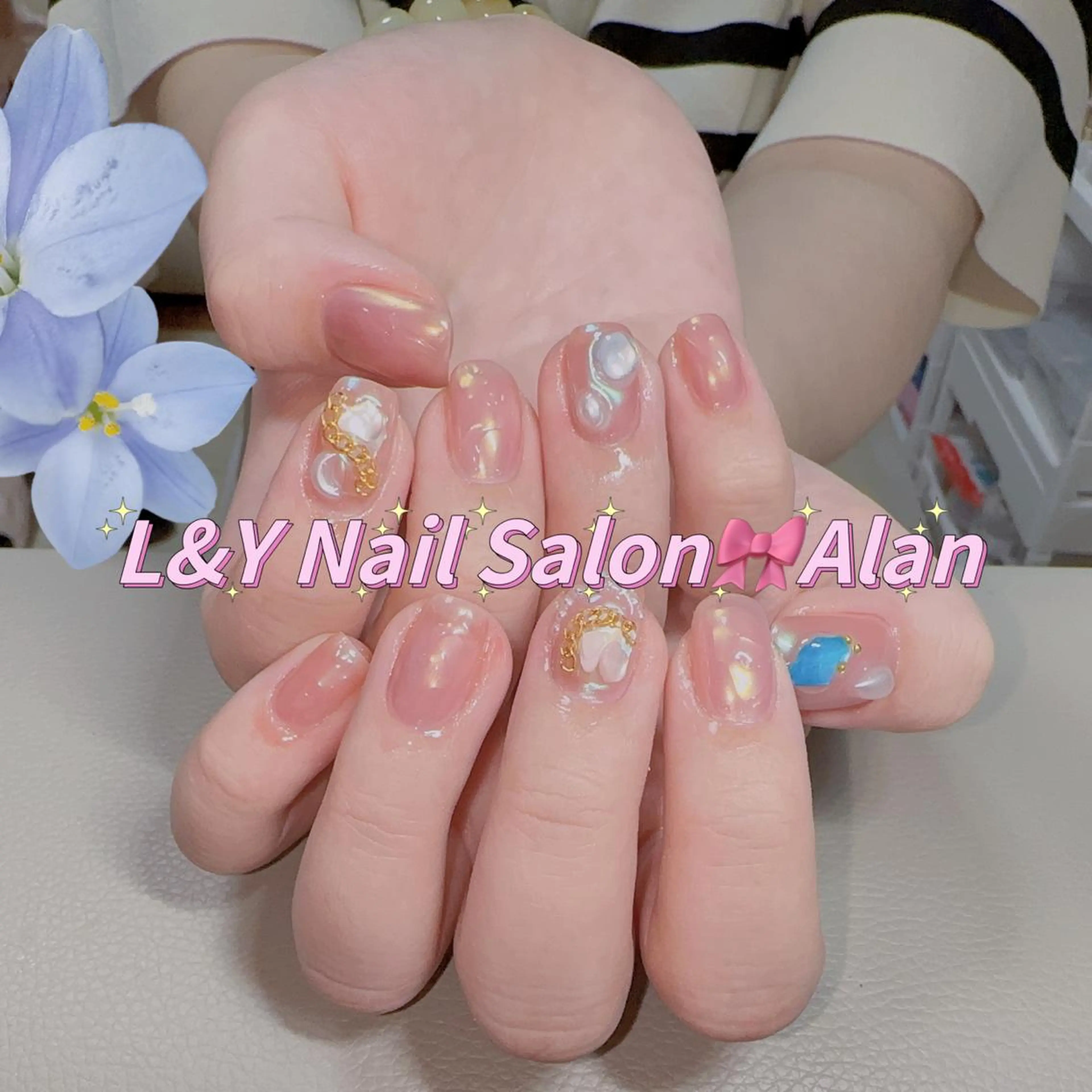 ネイル ハンドネイル ハンドケア L&Y Nail🎀 思雪のネイルデザイン
