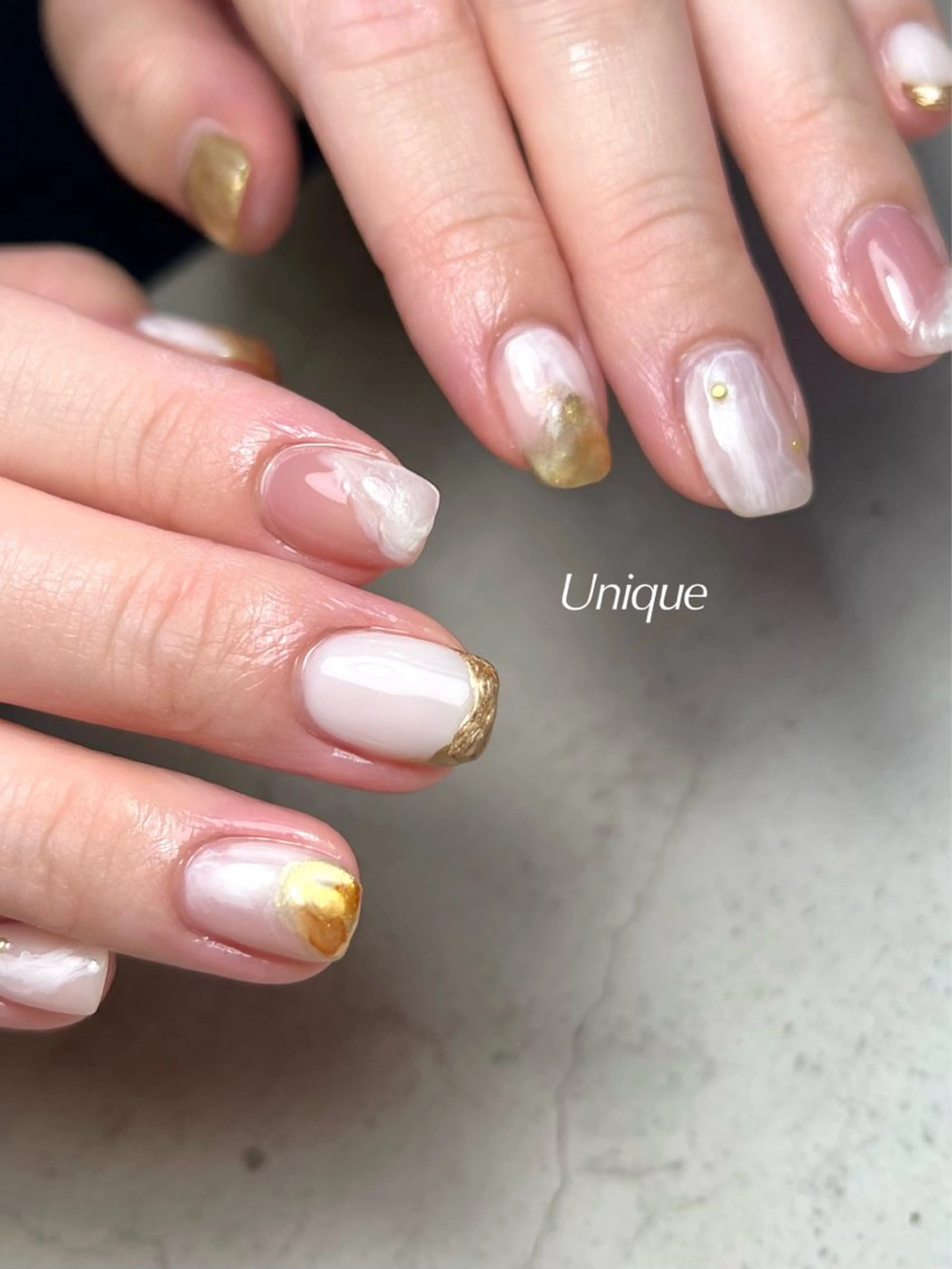 ネイル ハンドネイル Unique 【ユニーク】のネイルデザイン
