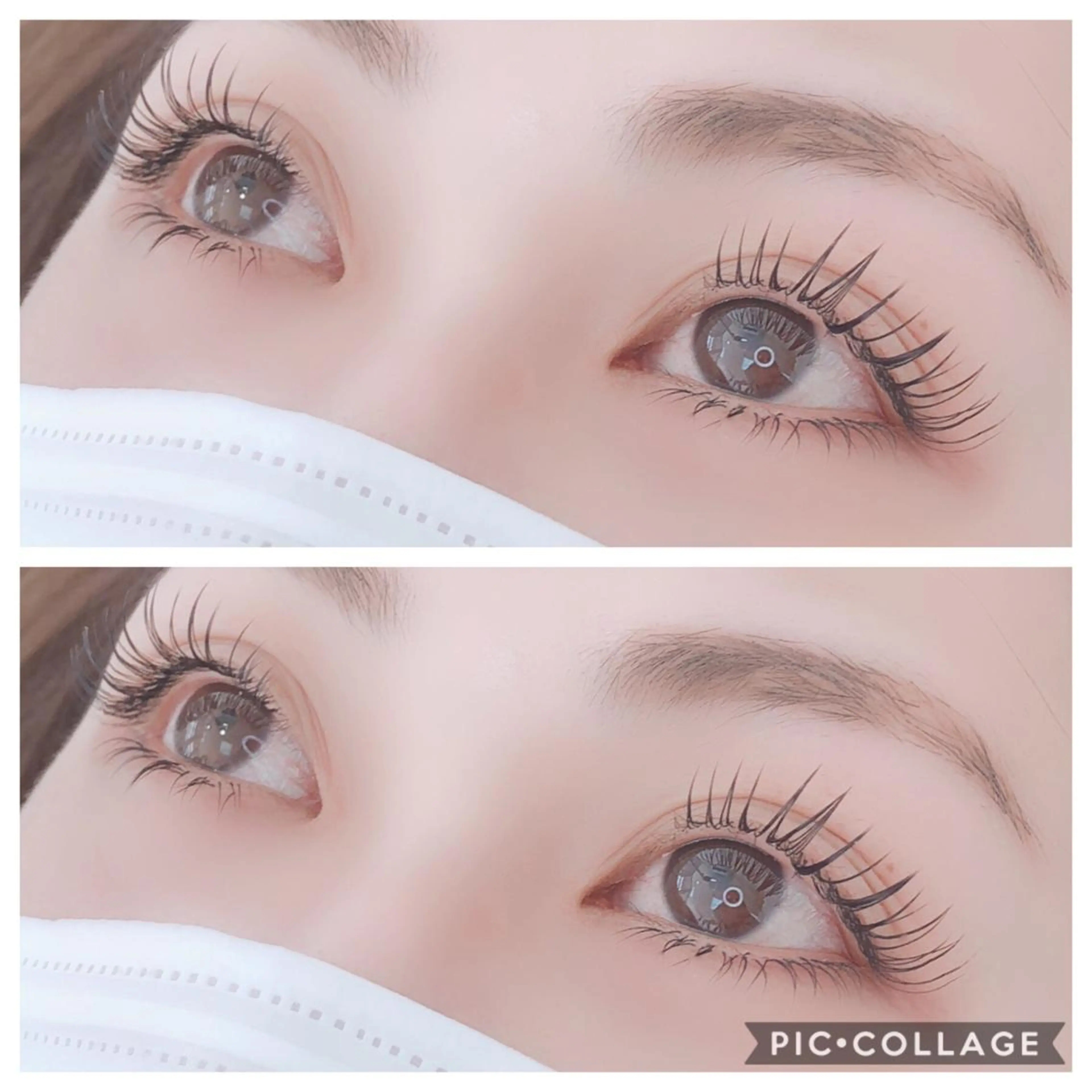 下まつ毛 つけ放題の写真