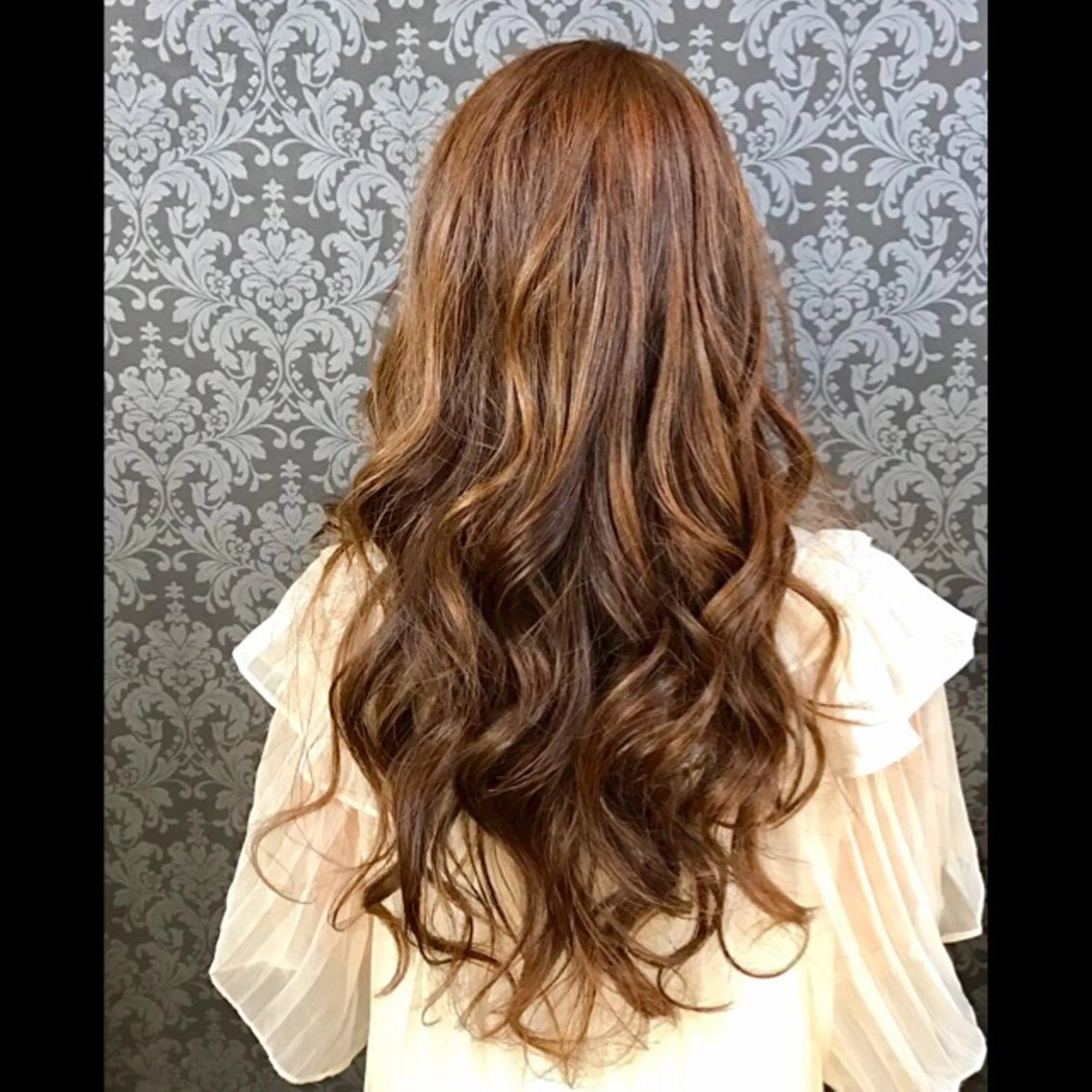 ヘアカラーの写真