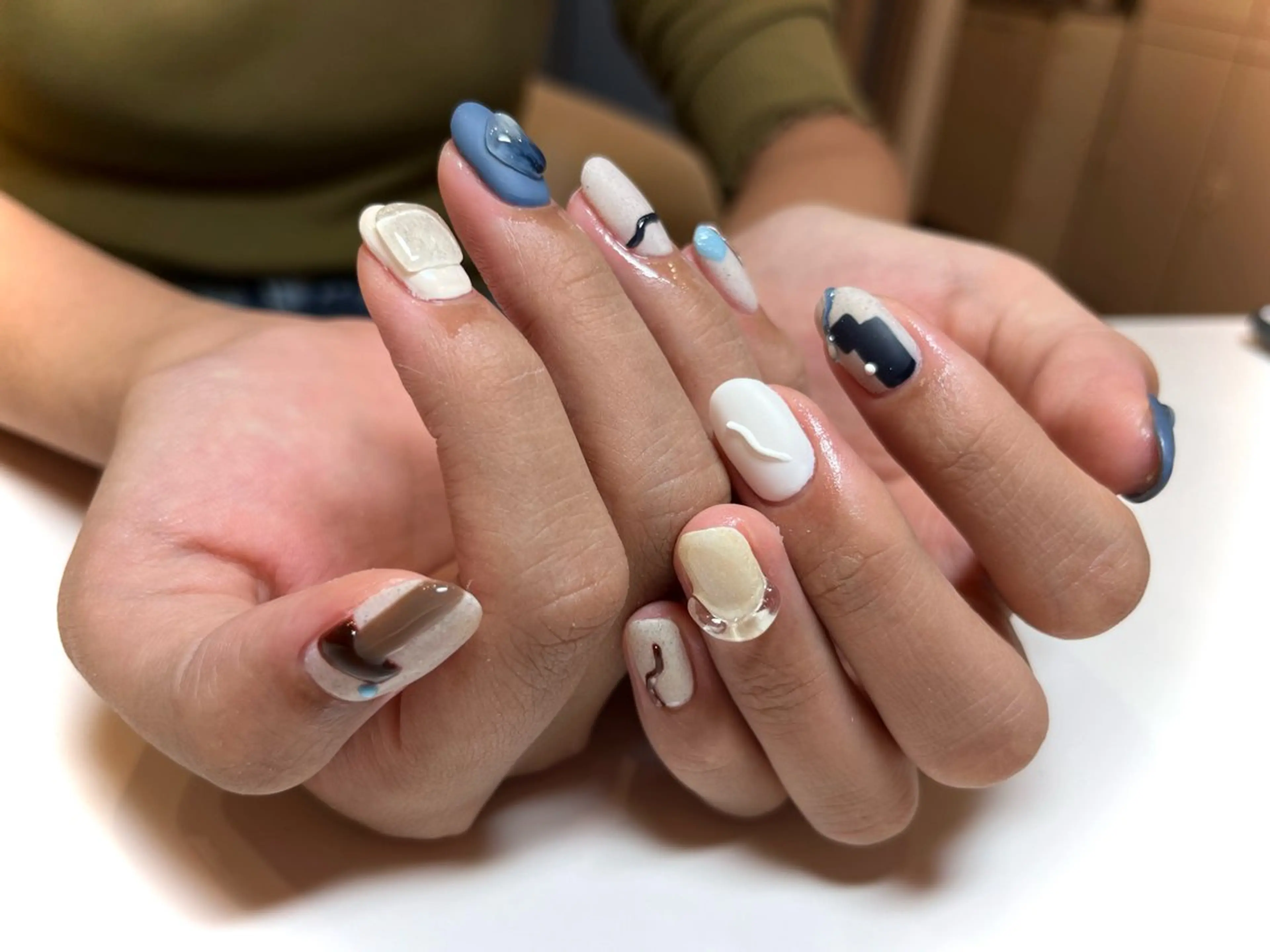 ネイル ジェルネイル マットネイル 持ち込み パラジェル himitsukichi所属・himitsu kichiのネイルデザイン