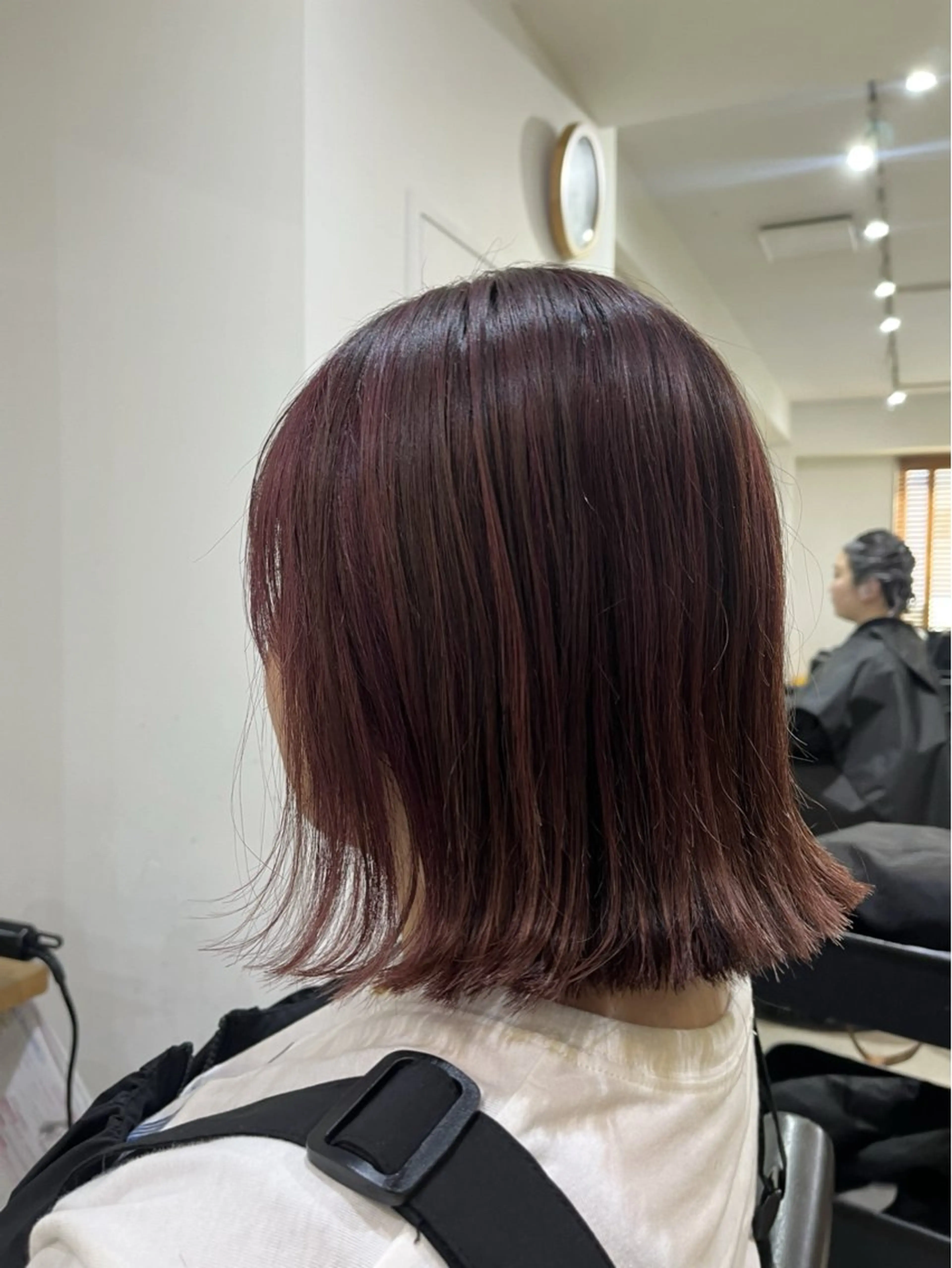 ミディアム カラー ✨🎨ブリーチなし 透明感カラー✨美友のヘアスタイル