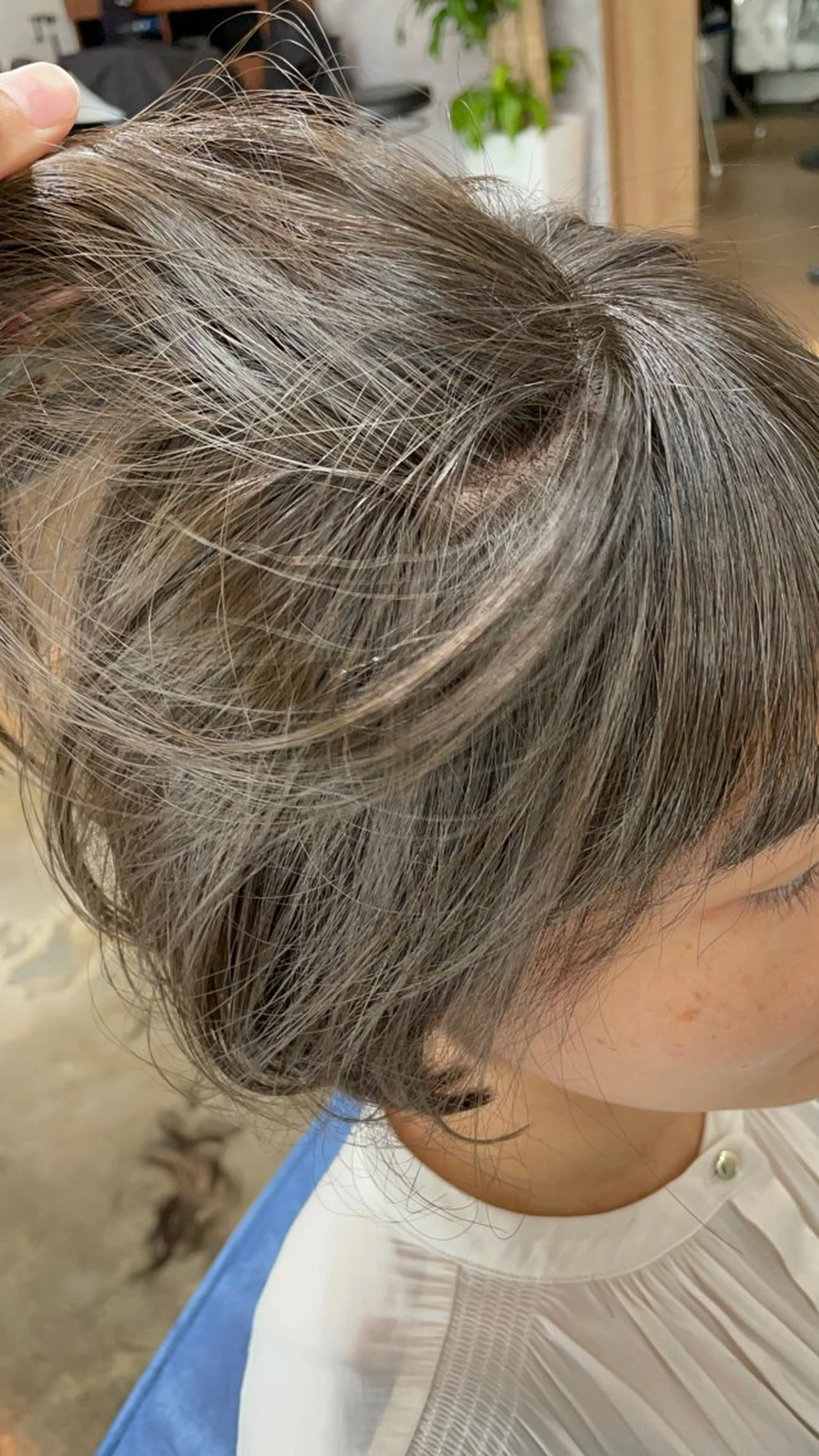 ミディアム カラー Snaly カラー特化ページのヘアスタイル