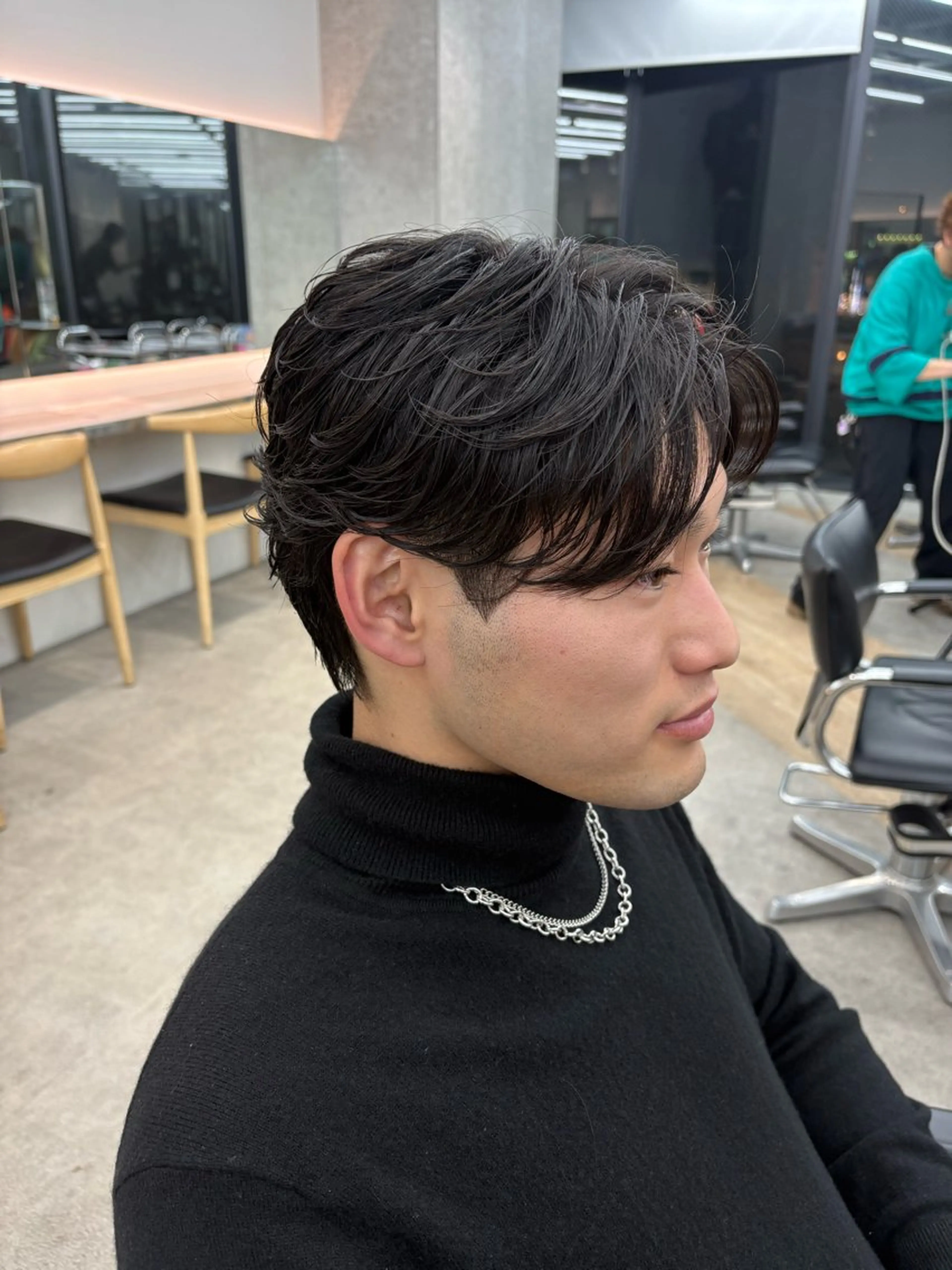 パーマ メンズ パーマ 🌀toa/波巻き✨ /メンズパーマ／栄のヘアスタイル