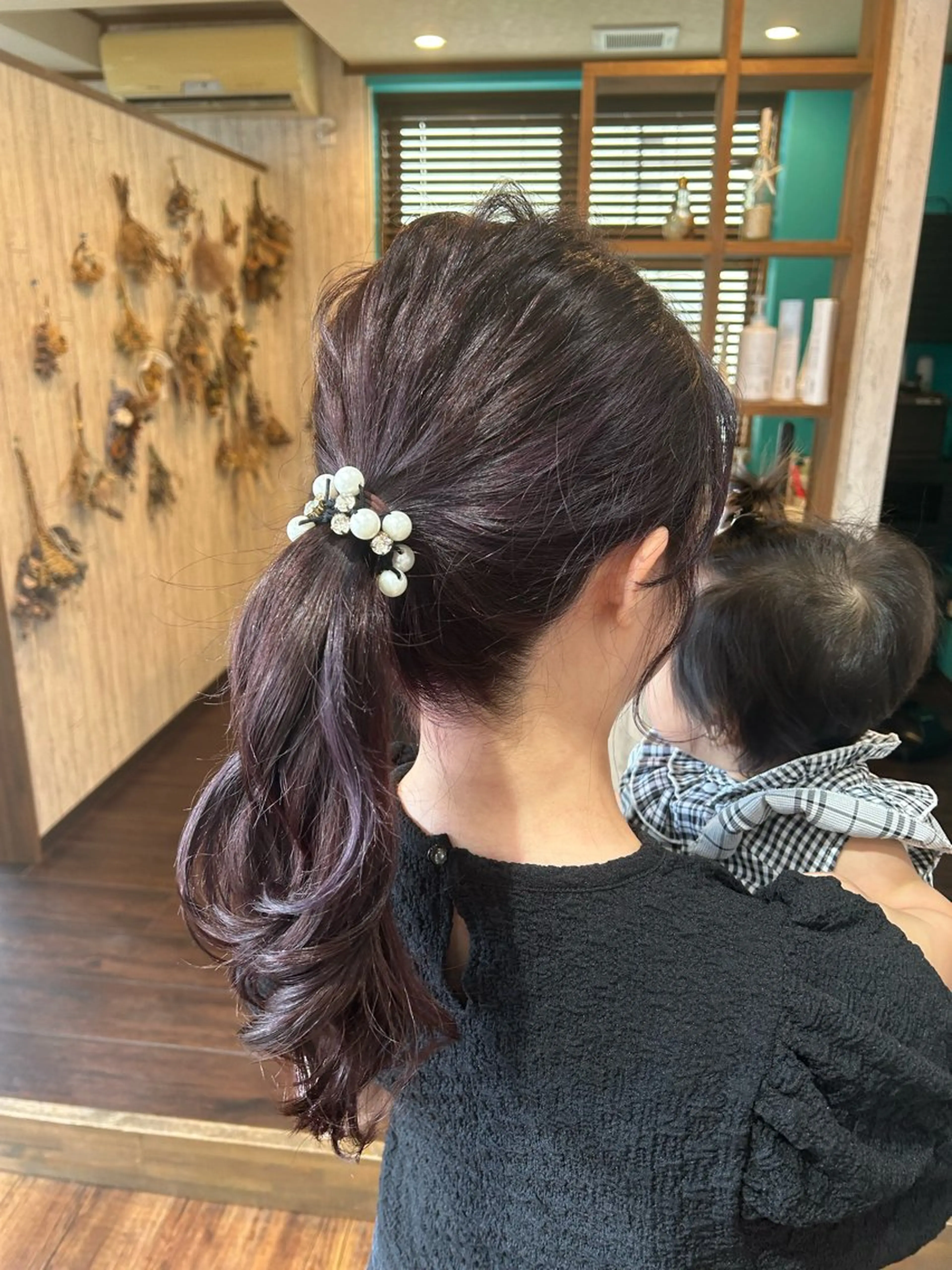 セミロング カラー 早坂 さくらのヘアスタイル