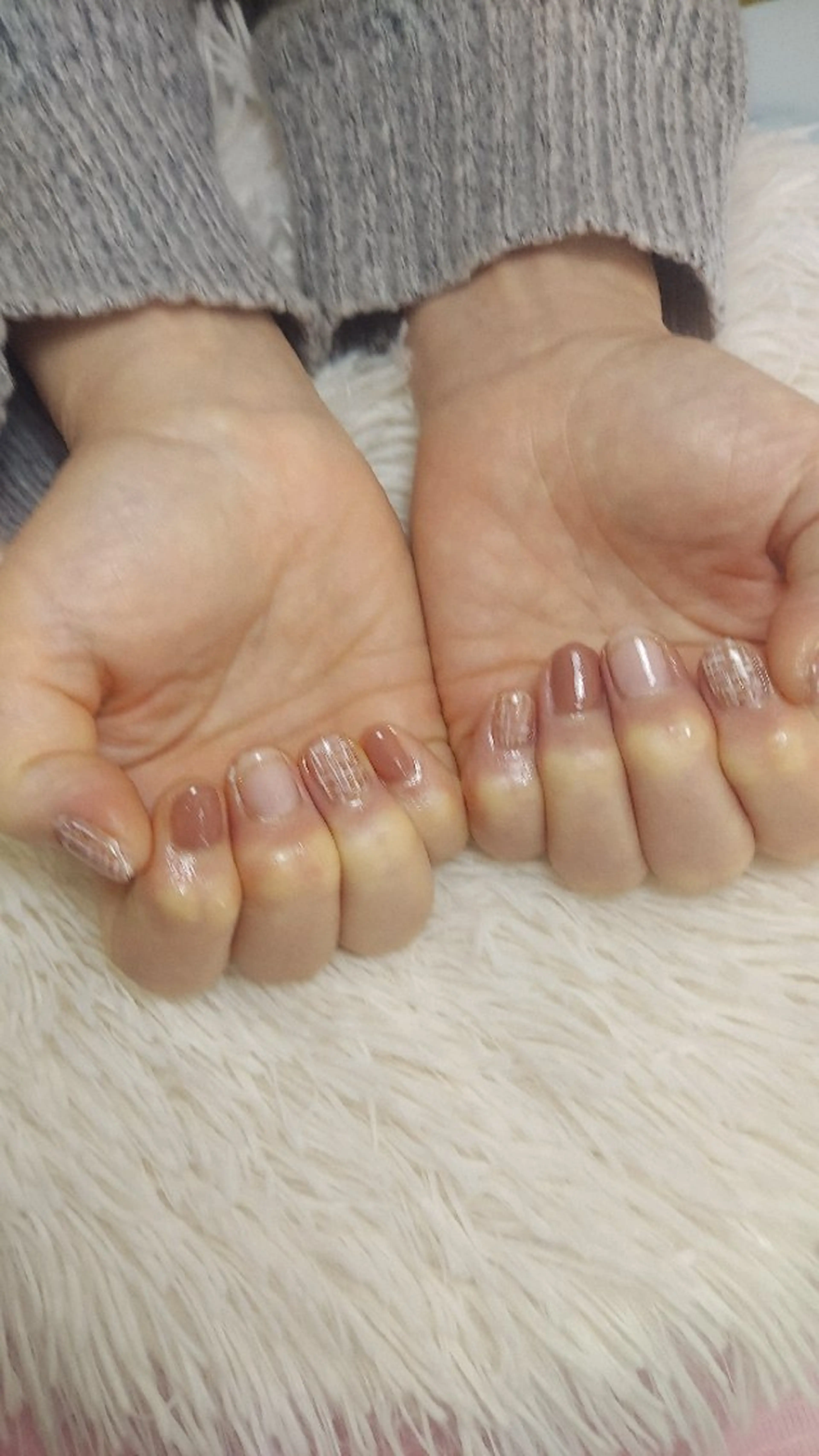 ネイル ハンドネイル とりごえ さおりのネイルデザイン