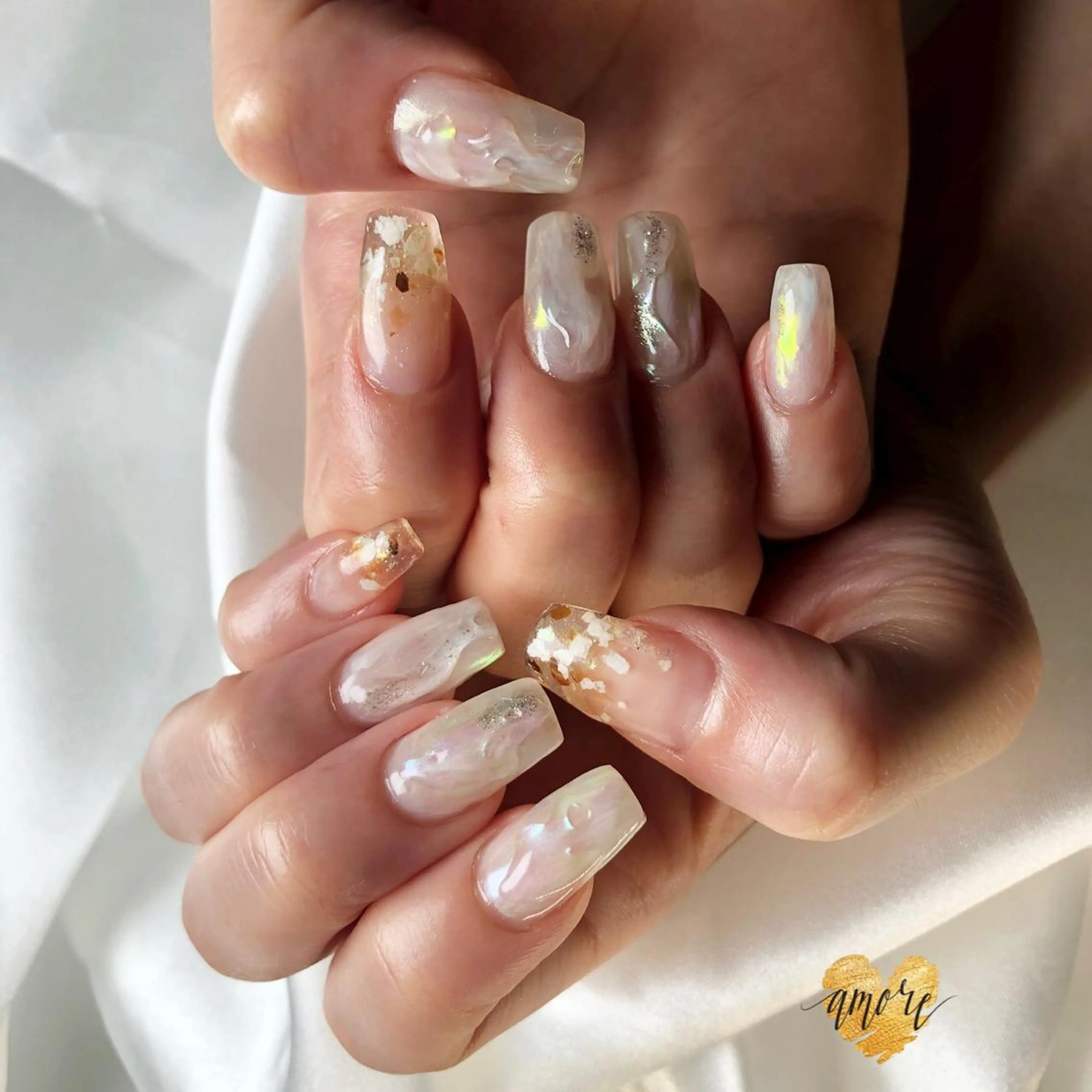 ネイル アートネイル ジェルネイル 氷ネイル・うるうるネイル マグネットネイル マットネイル You kyehwaのネイルデザイン