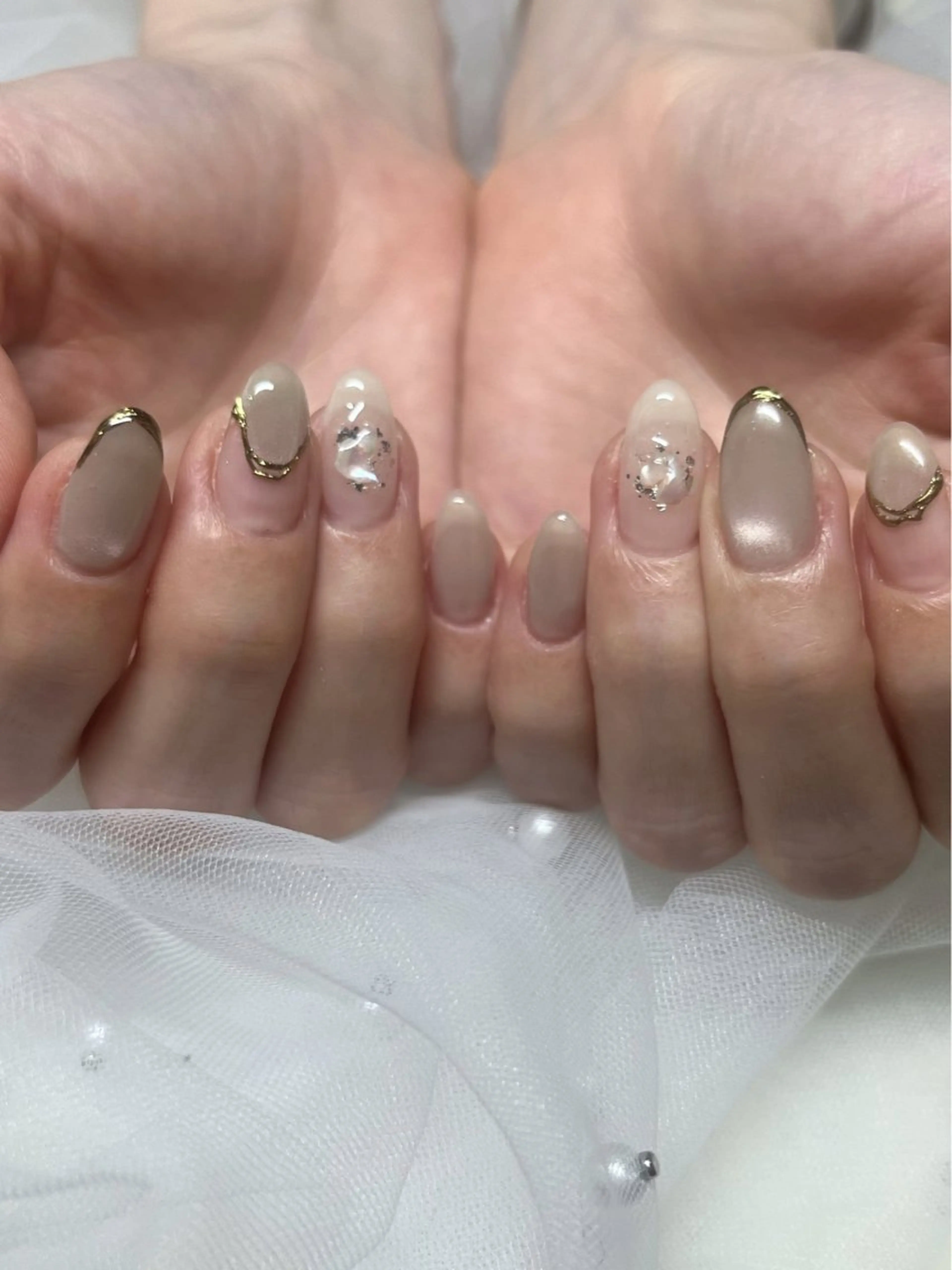 ネイル ハンドネイル 7nail所属・なんば7nail YUZUHAのネイルデザイン