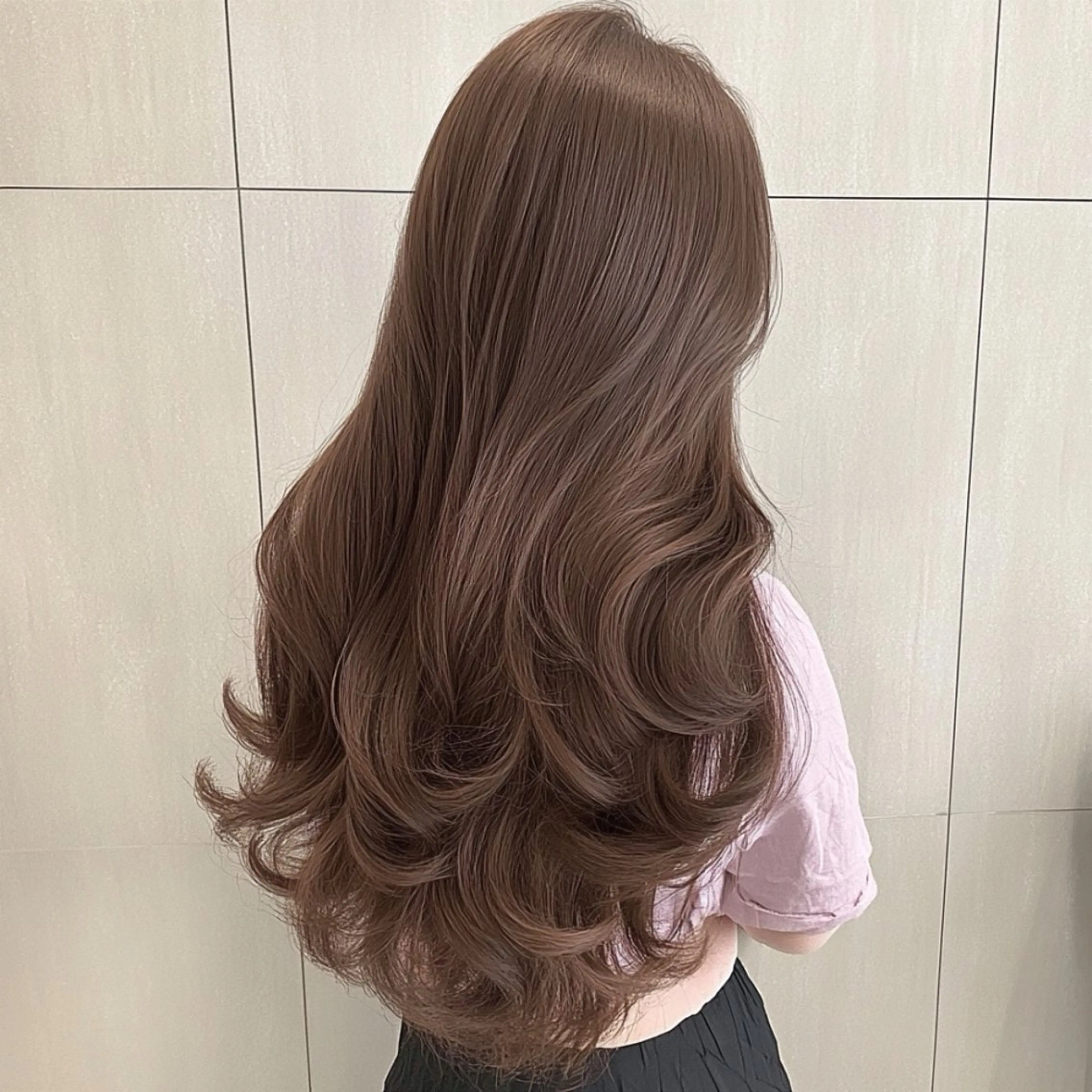 ロング カット トリートメント mua 鳳のヘアスタイル