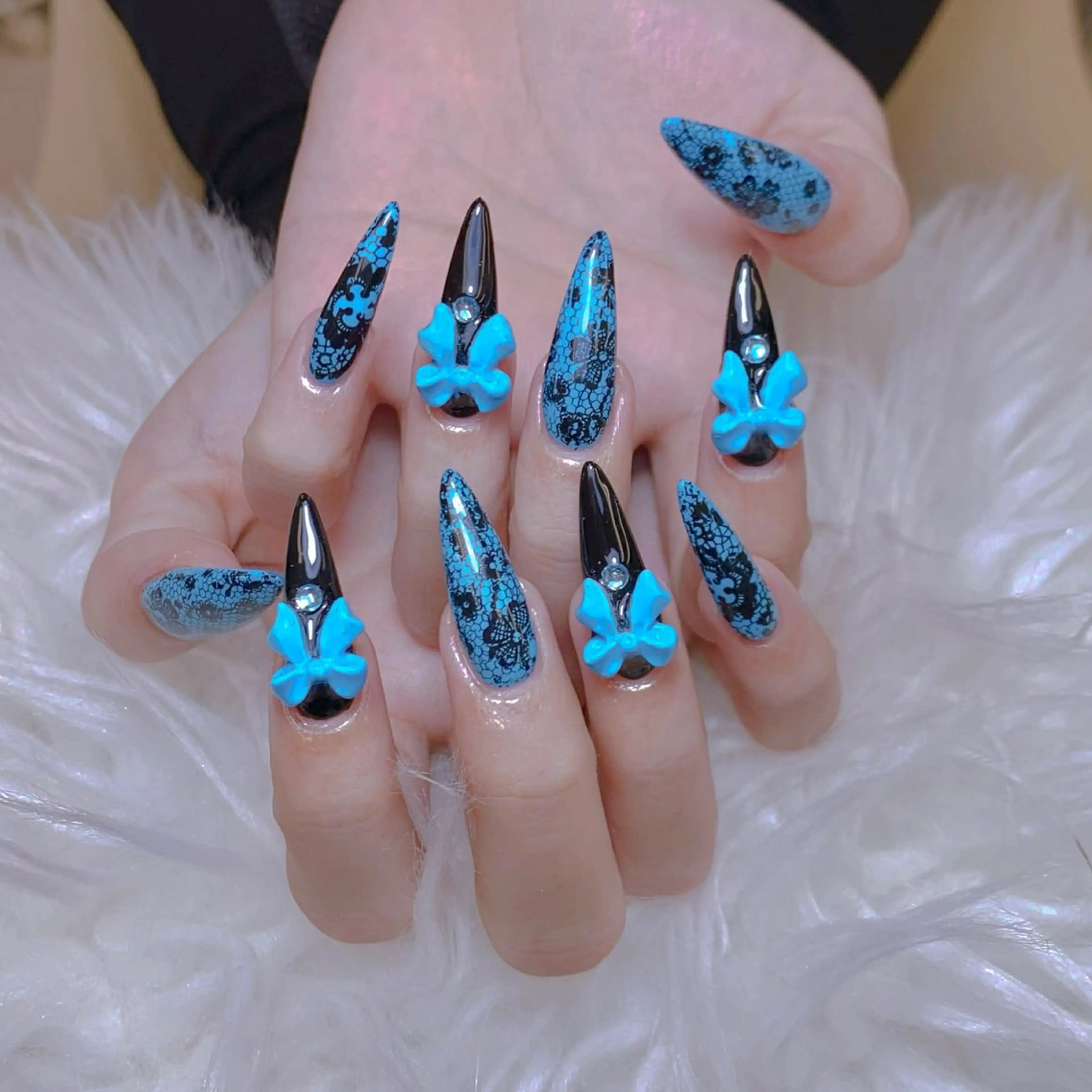 ネイル ゴテゴテ ネイルのネイルデザイン