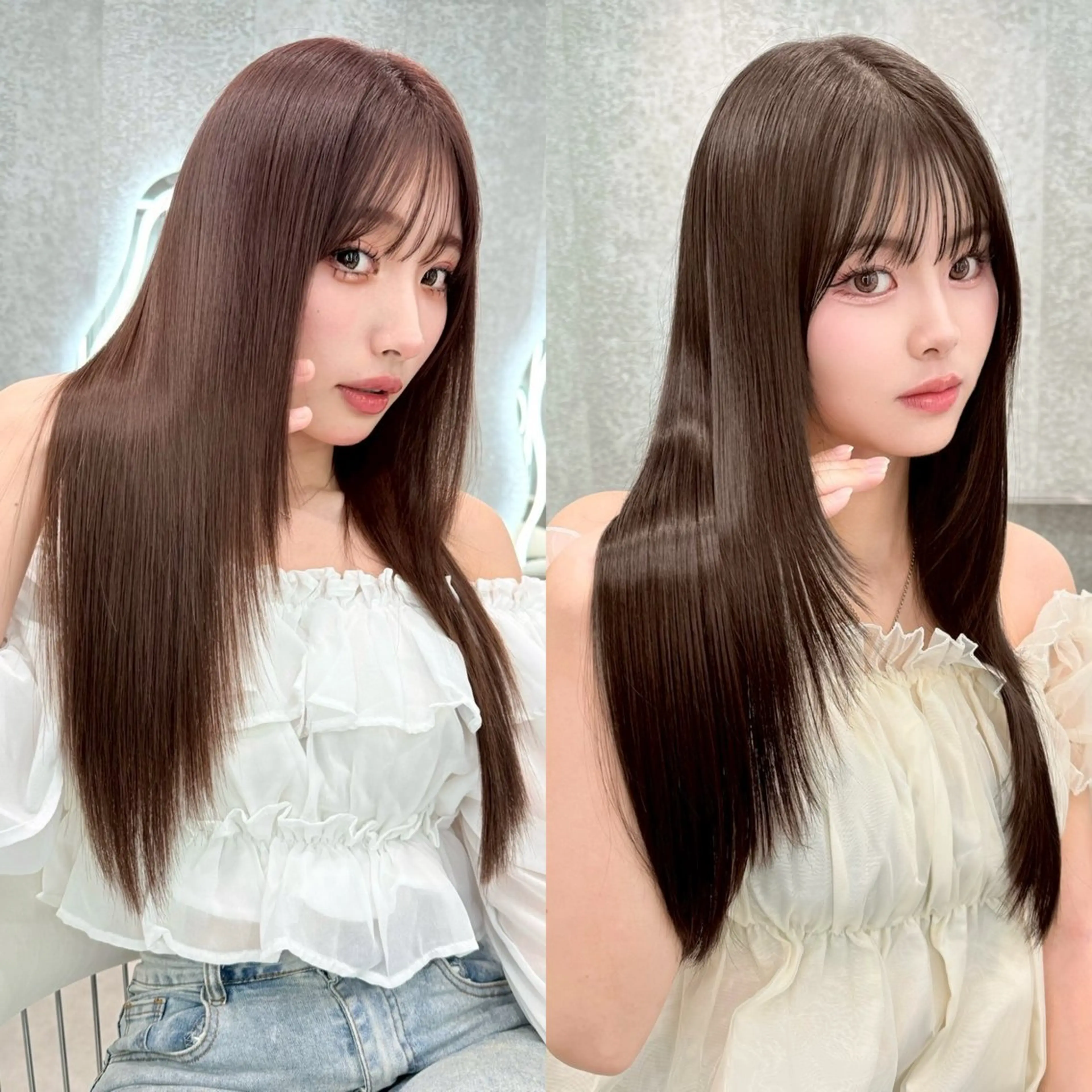 【🌟12月限定縮毛矯正メニュー💞】朝のセットが楽になる💝美髪縮毛矯正+骨格似合わせカット🫧+極艶髪トリートメントの写真