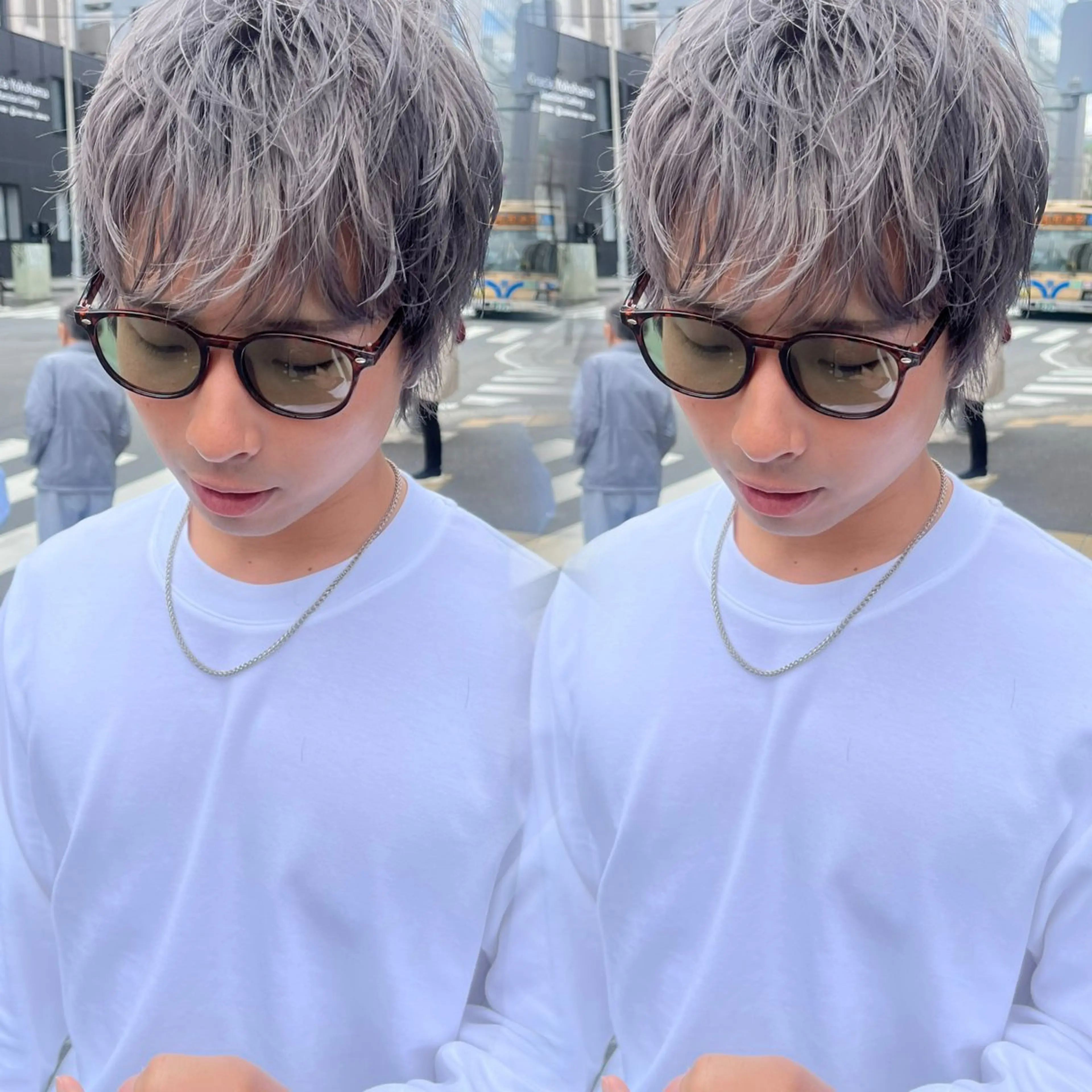 メンズ カット ヘアカラー トリートメント ヘッドスパ Go   Today シェアサロン　横浜店所属・【ただの天才 🎨】のヘアスタイル