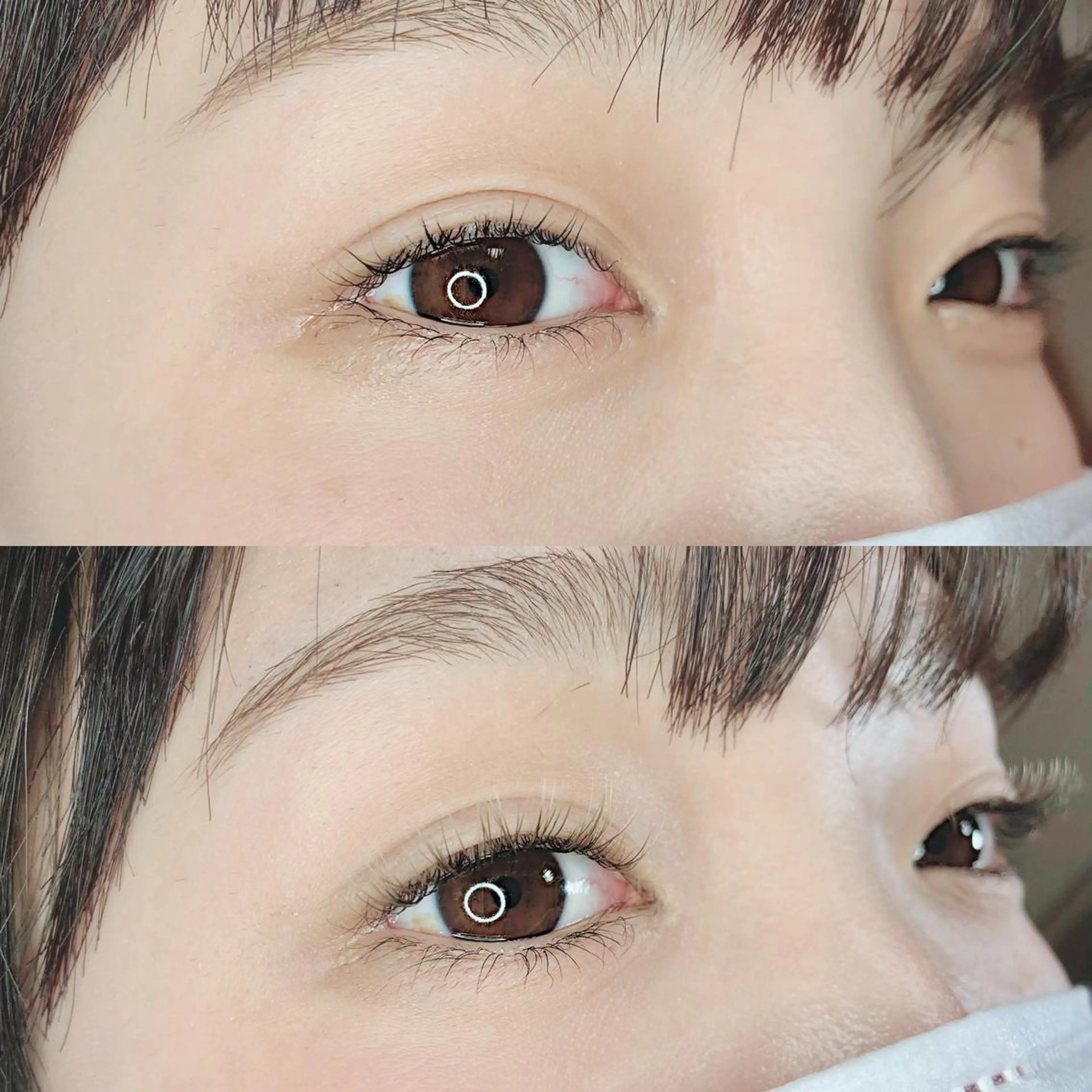 マツエク・マツパ ナチュラル パリジェンヌラッシュリフト パーフェクトウィンク ちぢいわみのりのマツエク・マツパデザイン