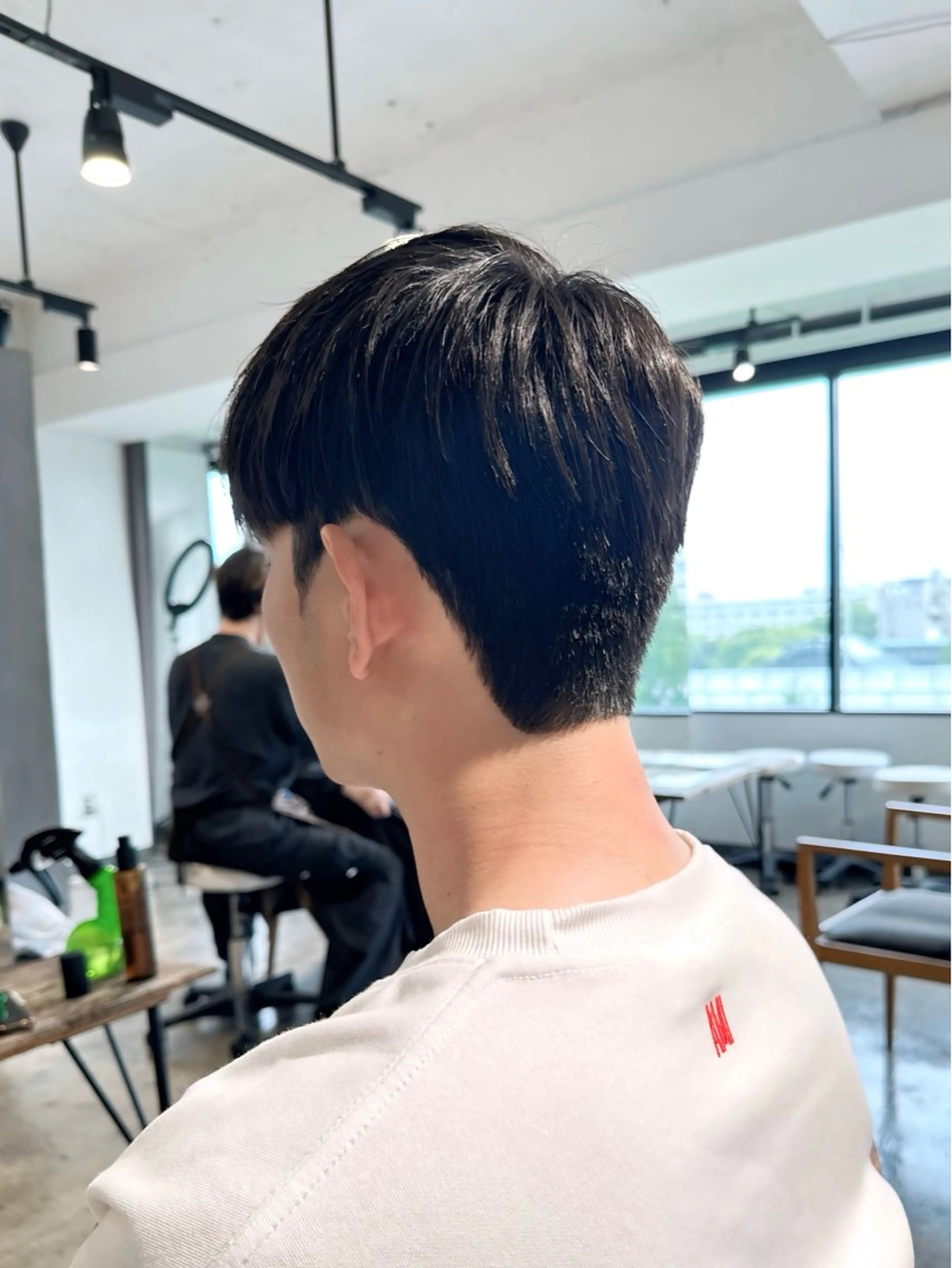 メンズ ダウンパーマ メンズ韓国風 韓国マッシュ マッシュ メンズパーマ カット パーマ トリートメント 骨格補正施術/メンズ 専門美容師/YUYAのヘアスタイル