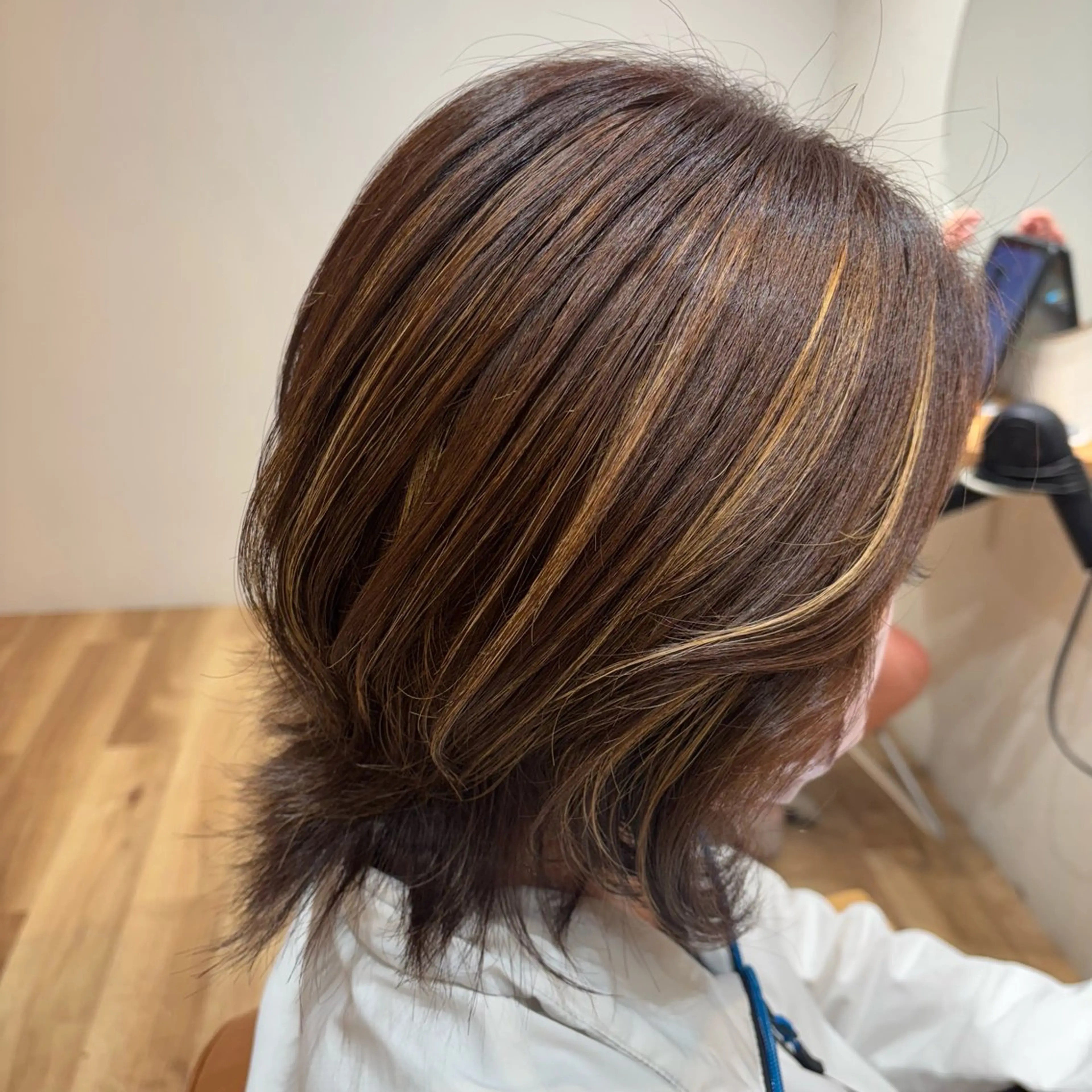 カラー ハイライトカラー ヘアカラー 小西 七菜子のヘアスタイル