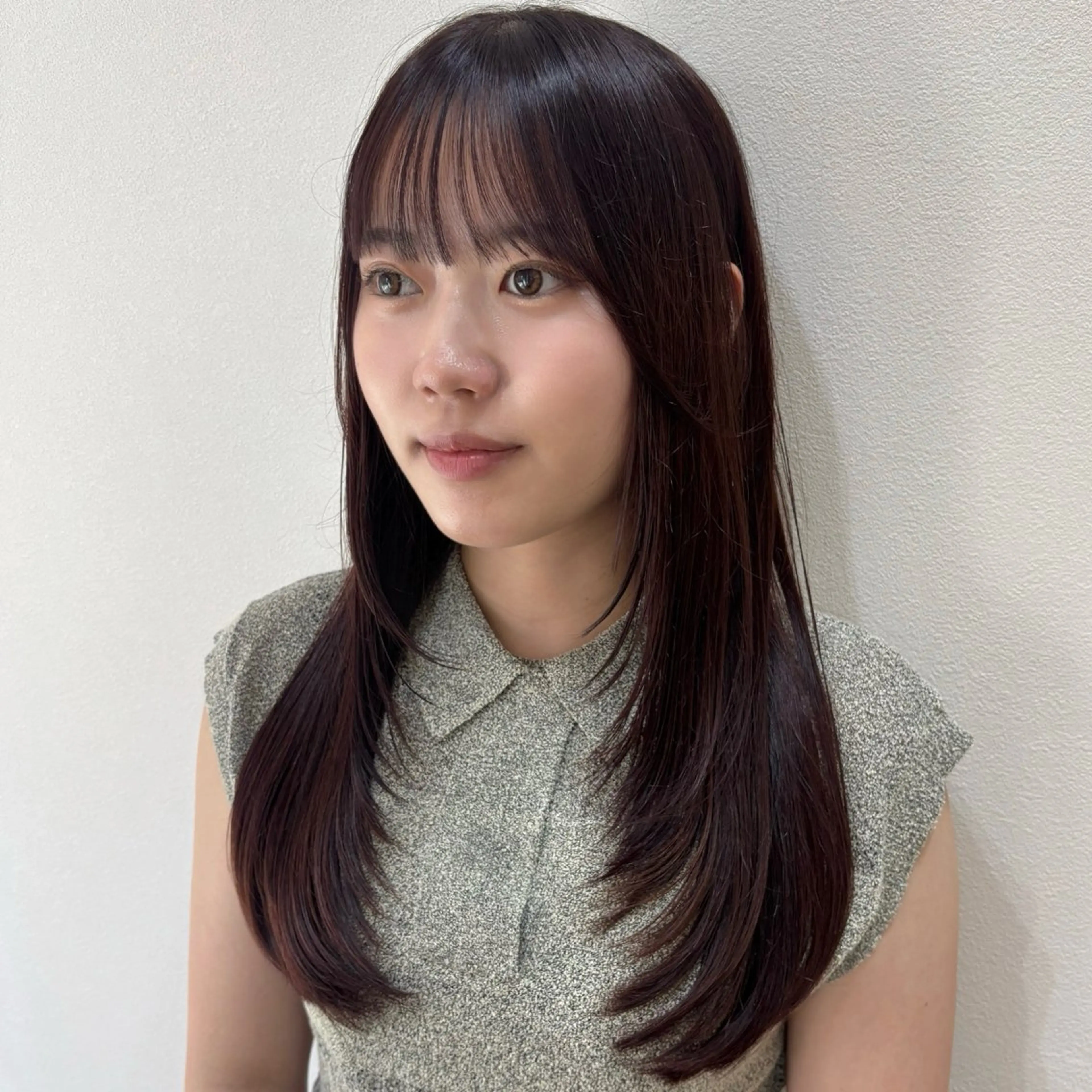 似合わせレイヤーカット+カラー+3stepトリートメントの写真