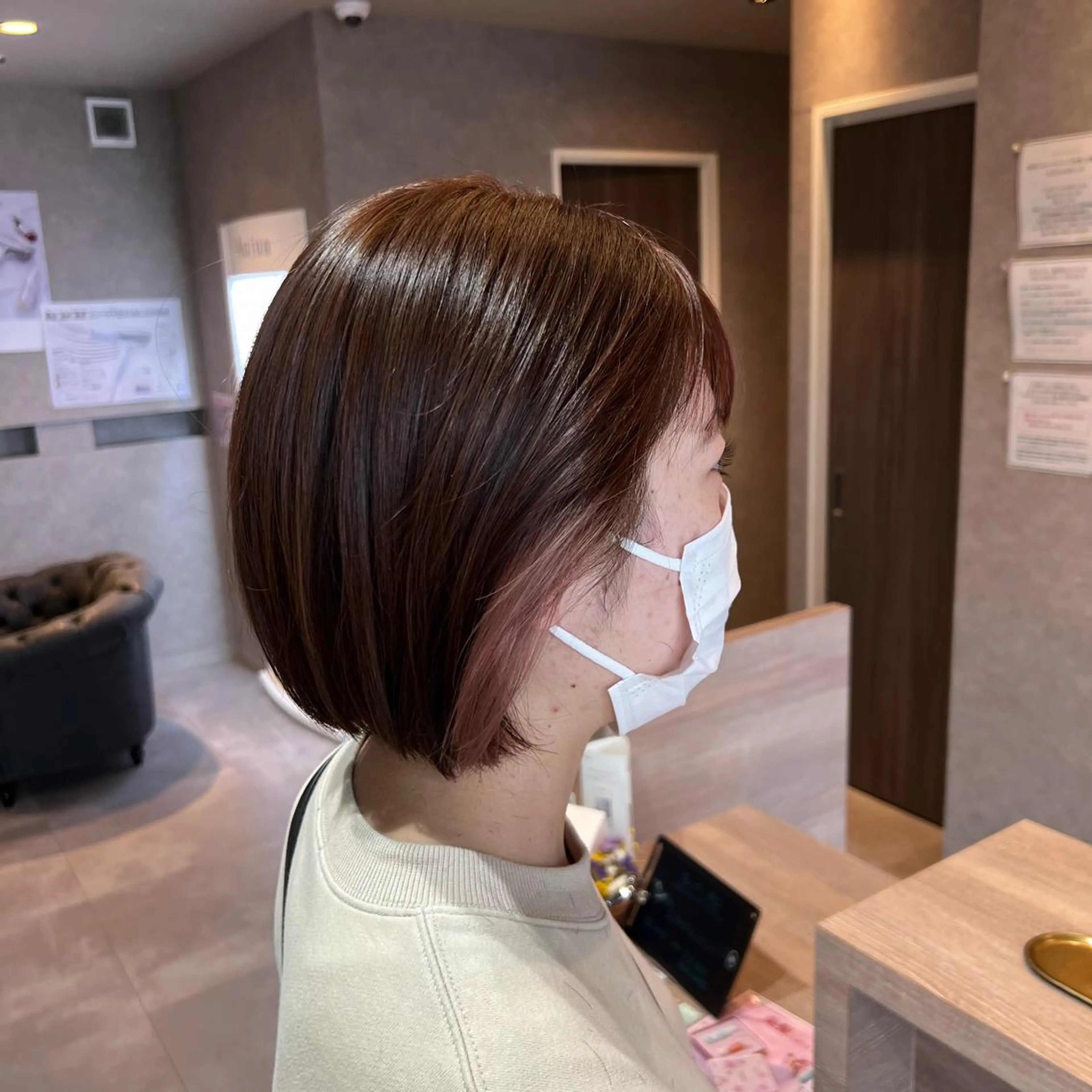 カラー 藤森結子/韓国ヘア/ パーソナルカラー診断のヘアスタイル