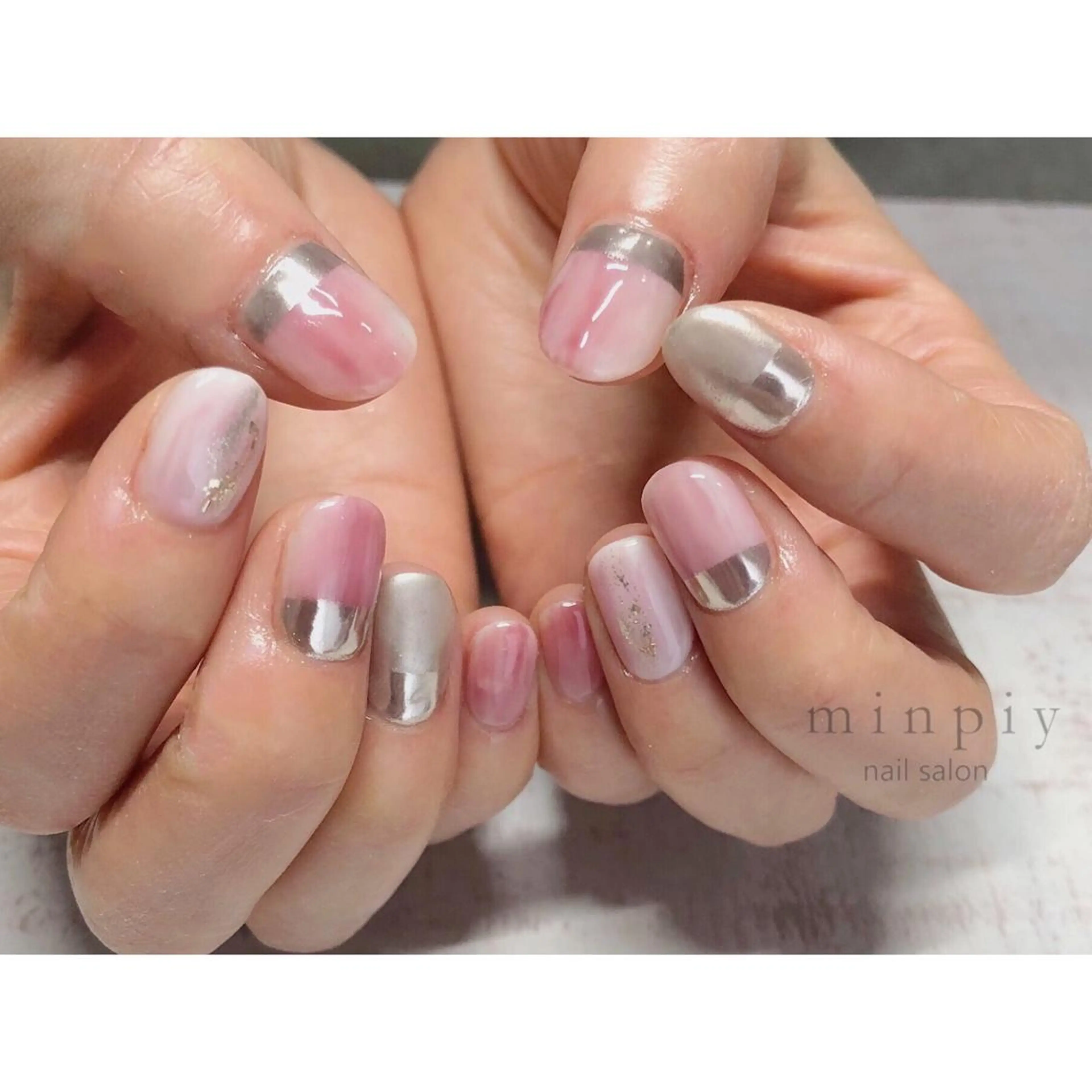 ネイル 𖡼 yumenoのネイルデザイン