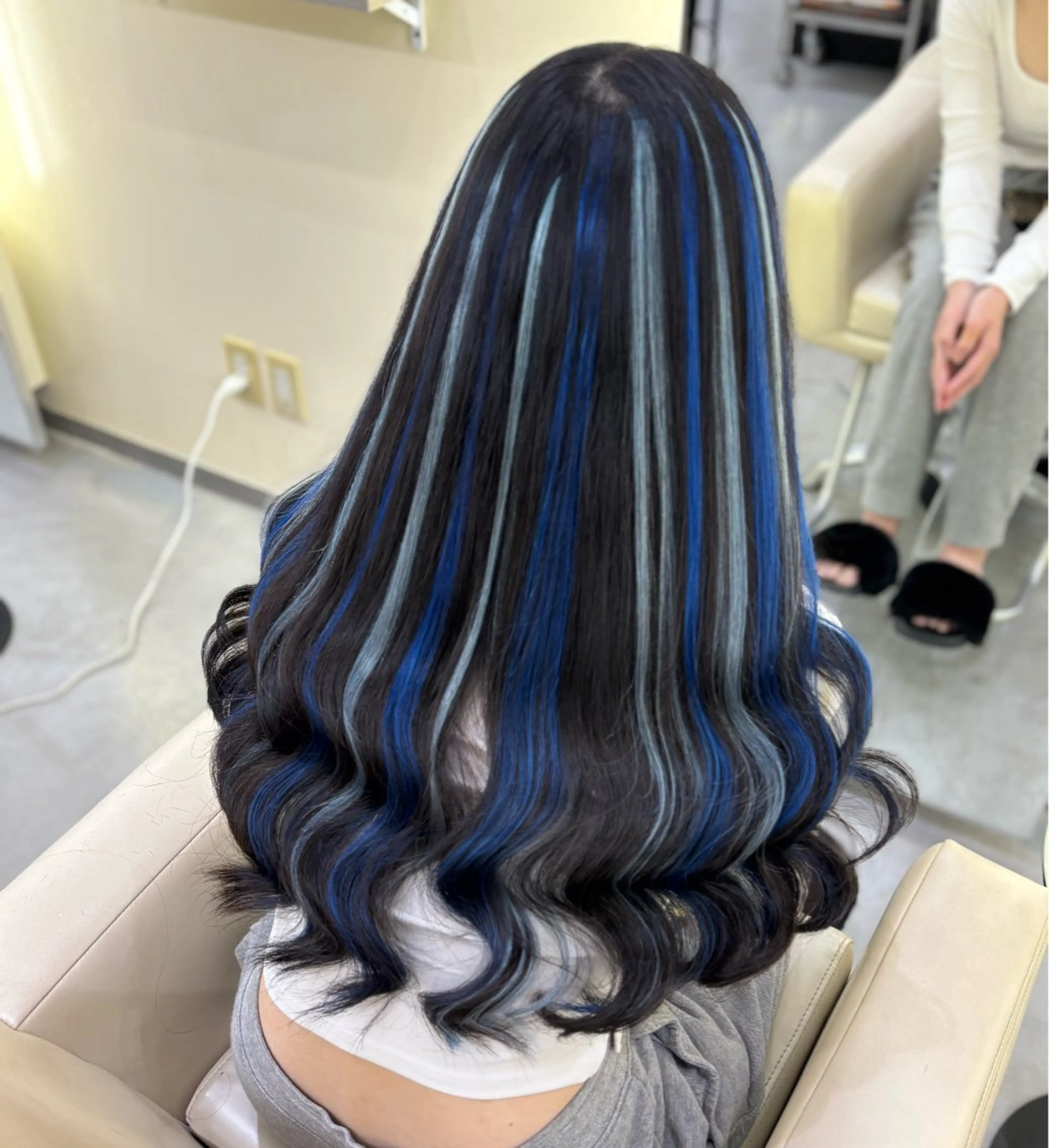【ハイライトのみ】100%バージンレミーヘアシールエクステ17枚  ¥6,500の写真