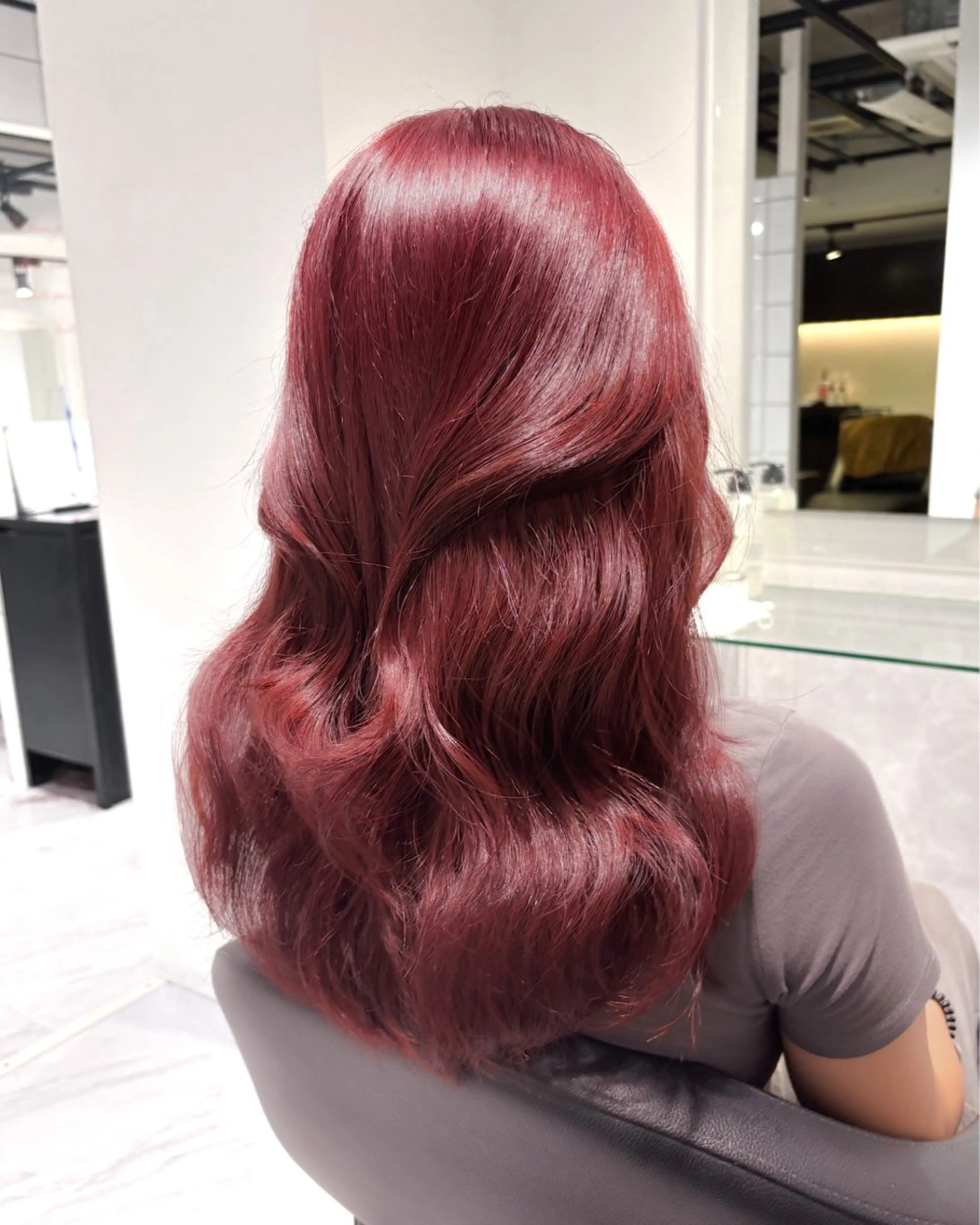 ロング カラー 表参道♡暗髪^ྀི 艶カラー♡アユミのヘアスタイル