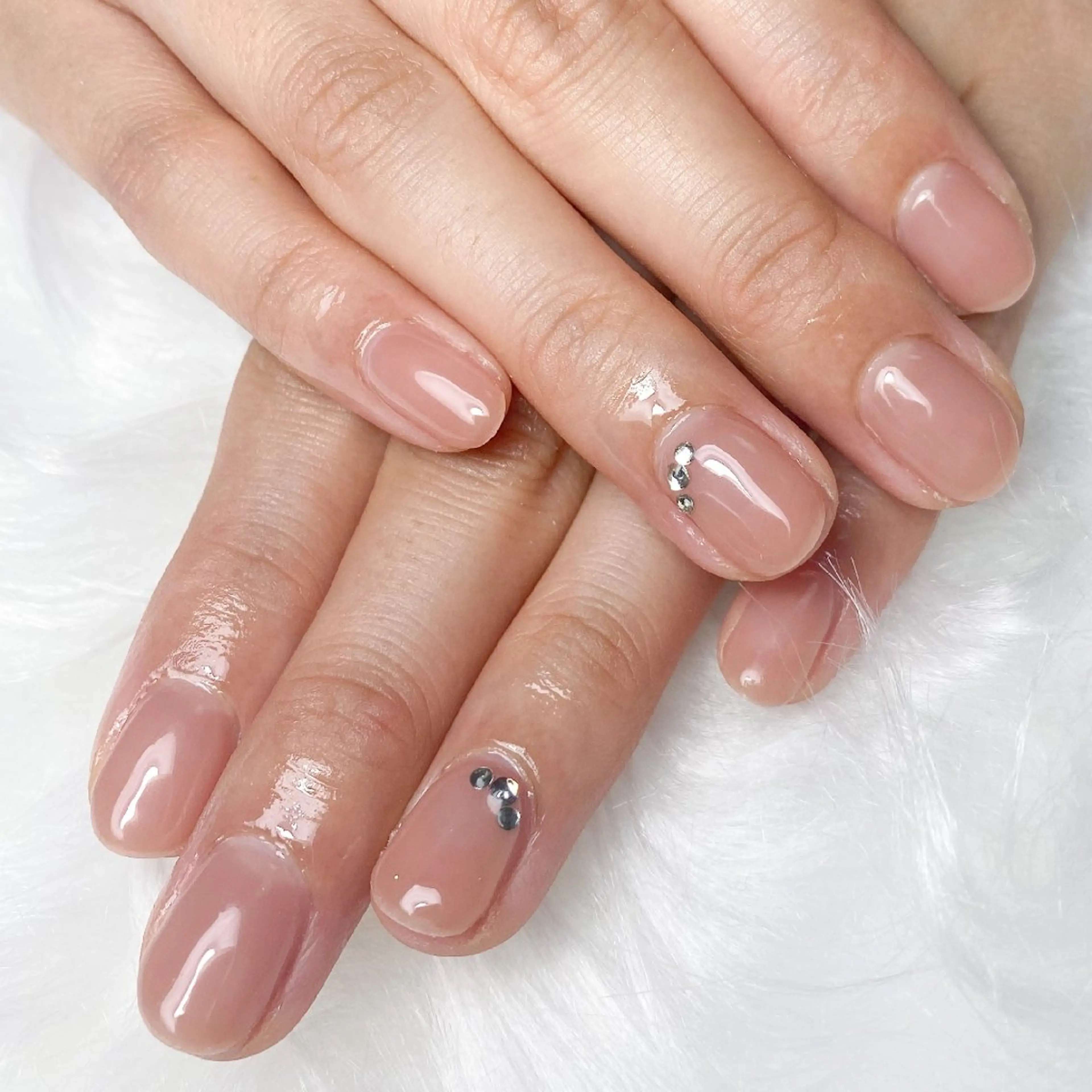 ネイル ワンカラーネイル nail en💅 キッズスペース有のネイルデザイン