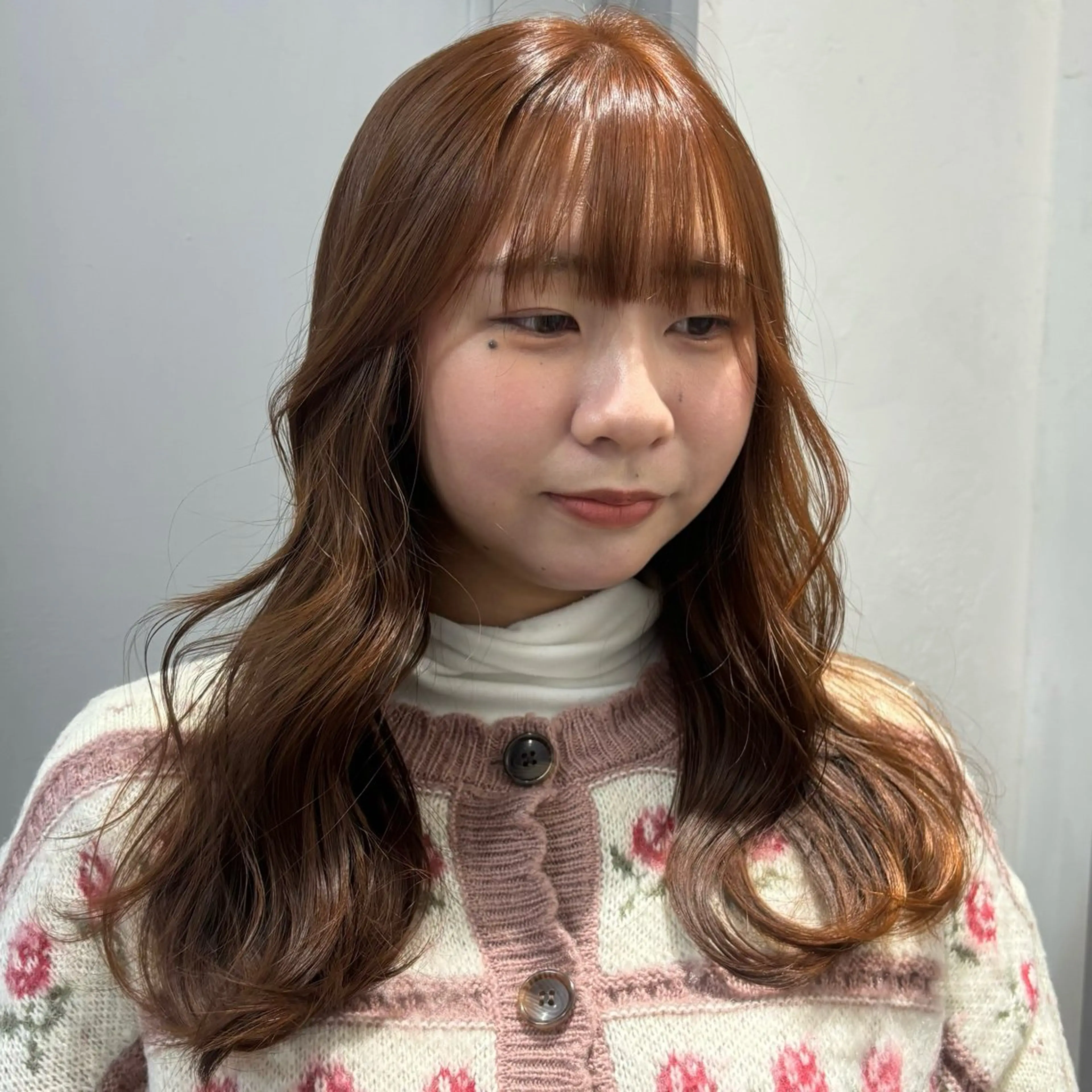 ロング ヘアカラー トリートメント まろやかカラー♡ momoka🌙のヘアスタイル