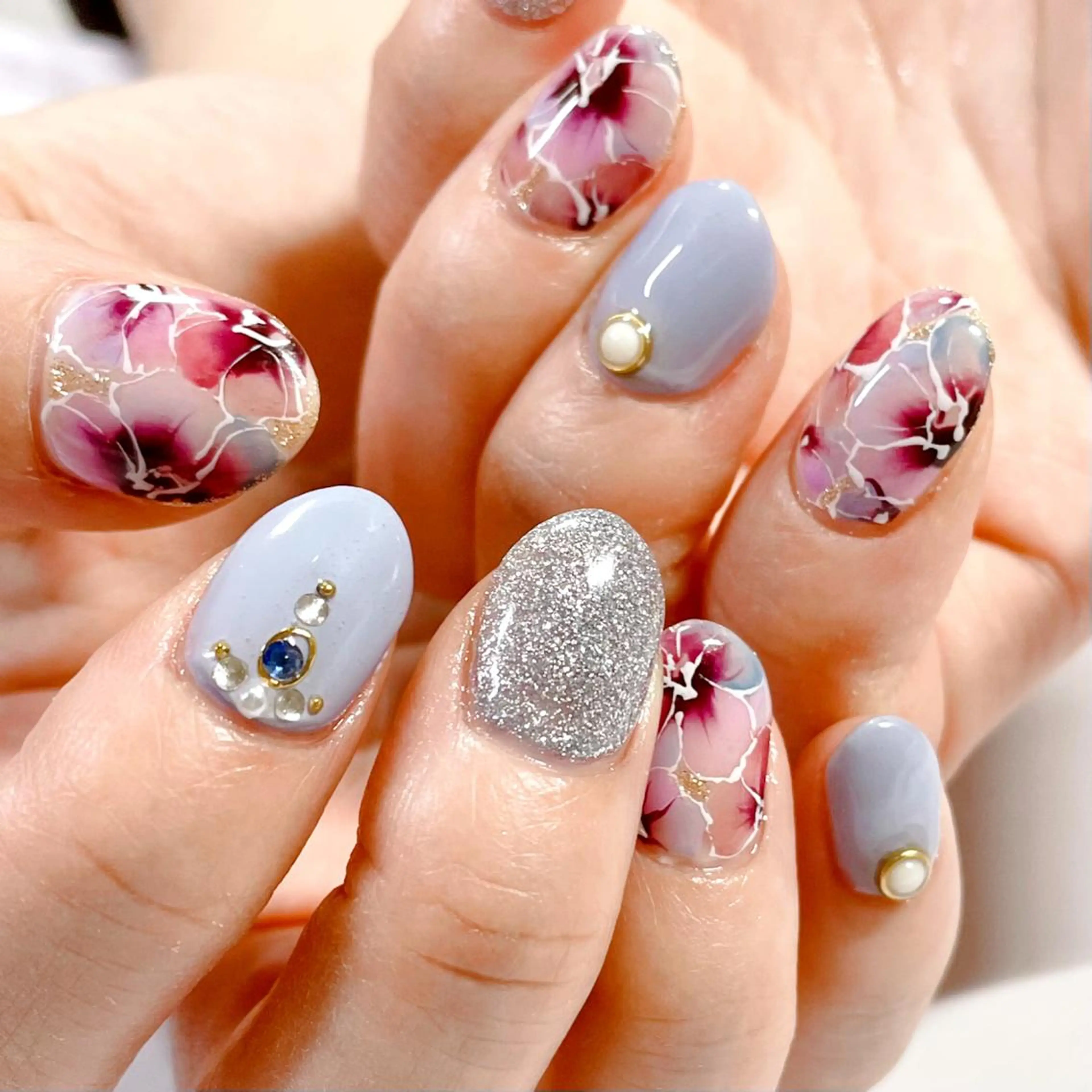 ネイル 奥園 良恵のネイルデザイン