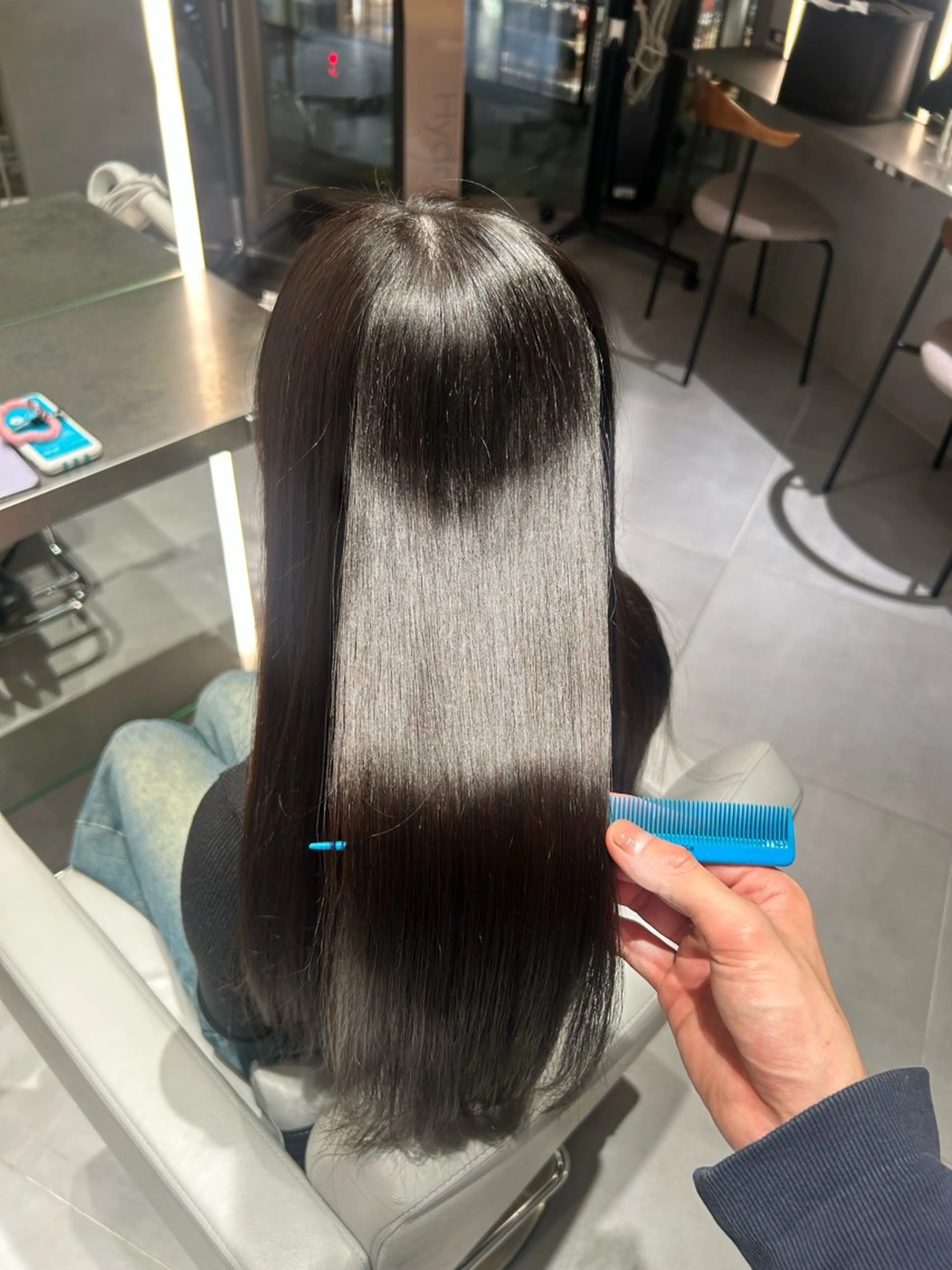 ロング カット 小倉 大和のヘアスタイル