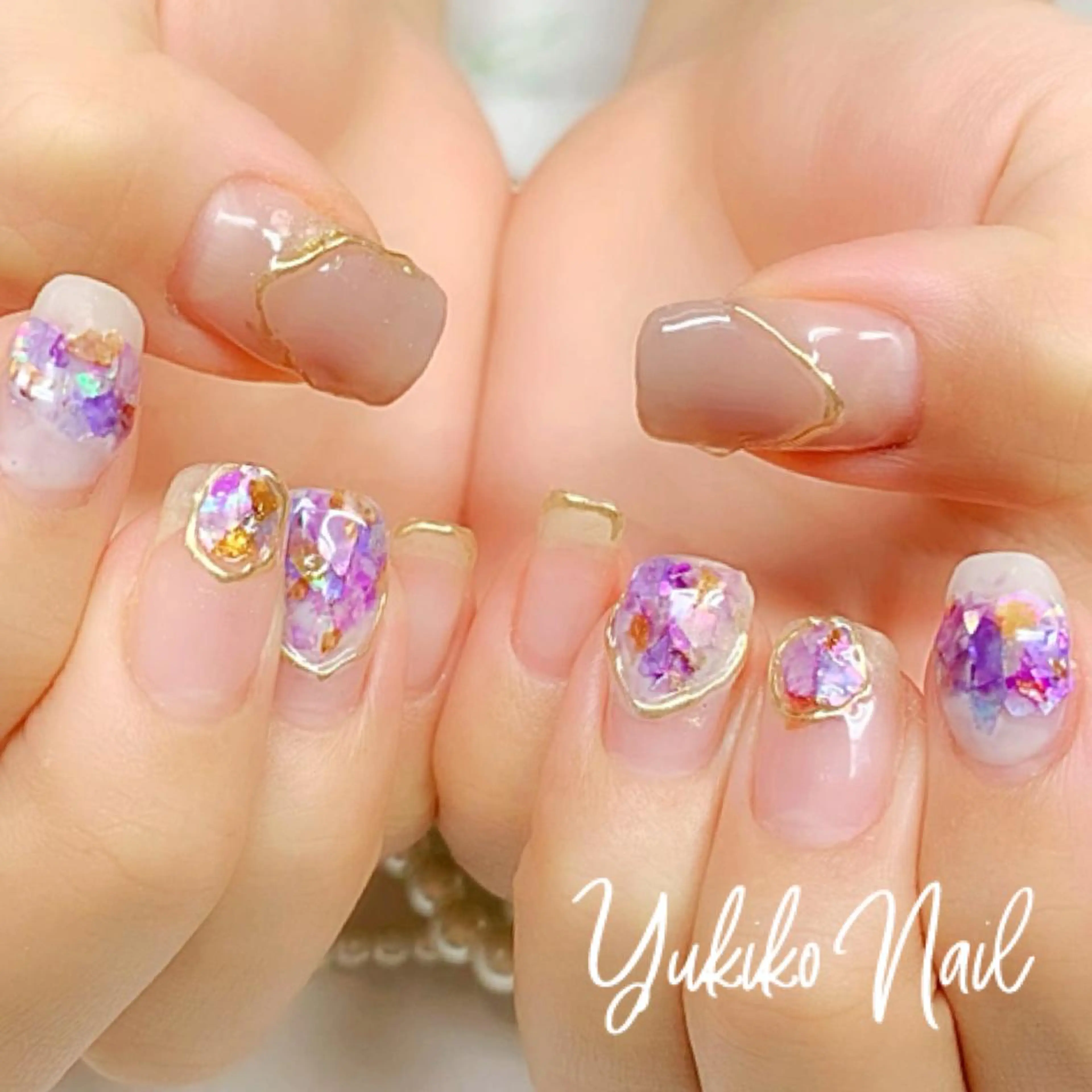 ネイル ニュアンスネイル ユキコ ネイルのネイルデザイン