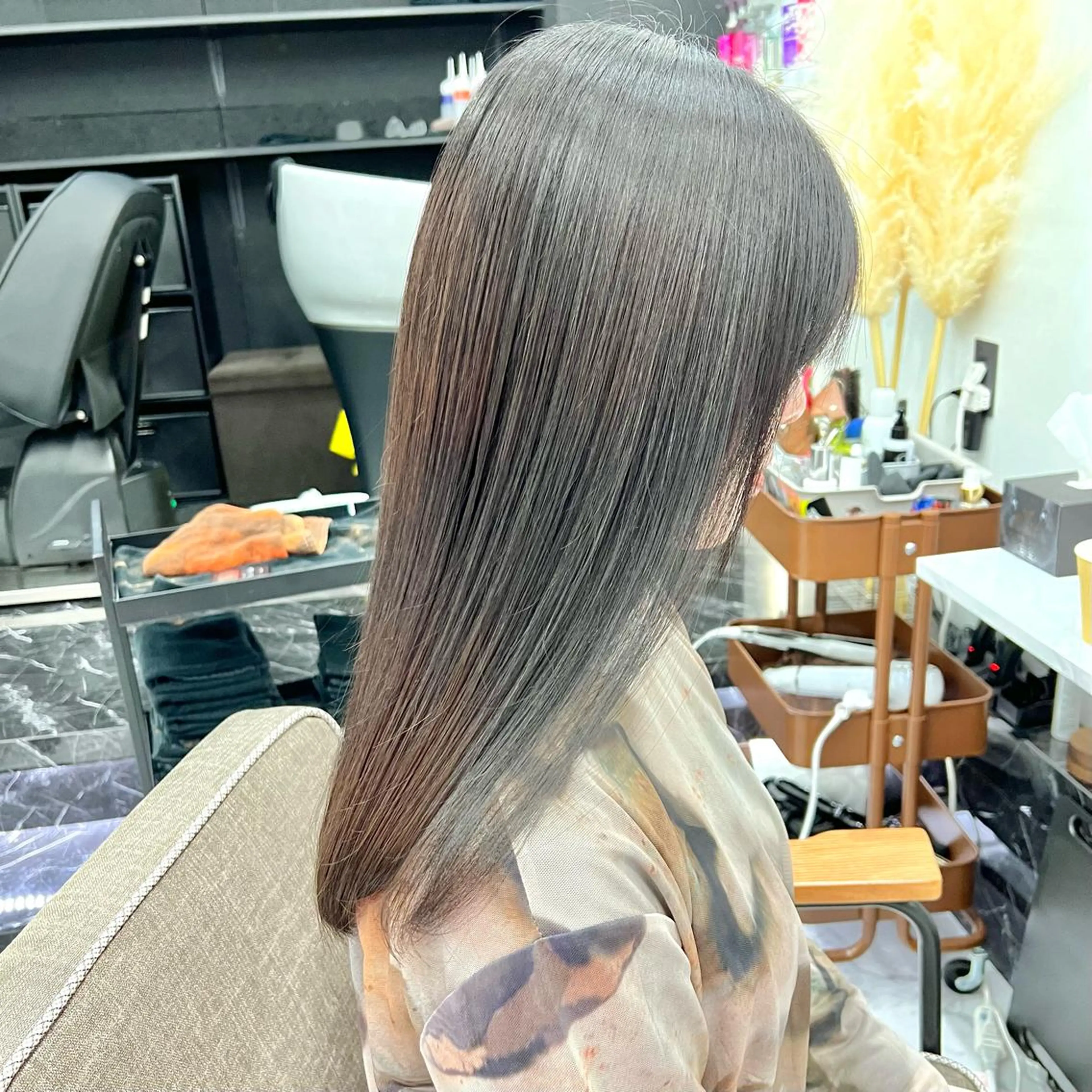 ミディアム カラー ブリーチ ハイトーンカラー ChuDuck所属・🐮ChuDuck 代表　SHOTA🐮のヘアスタイル