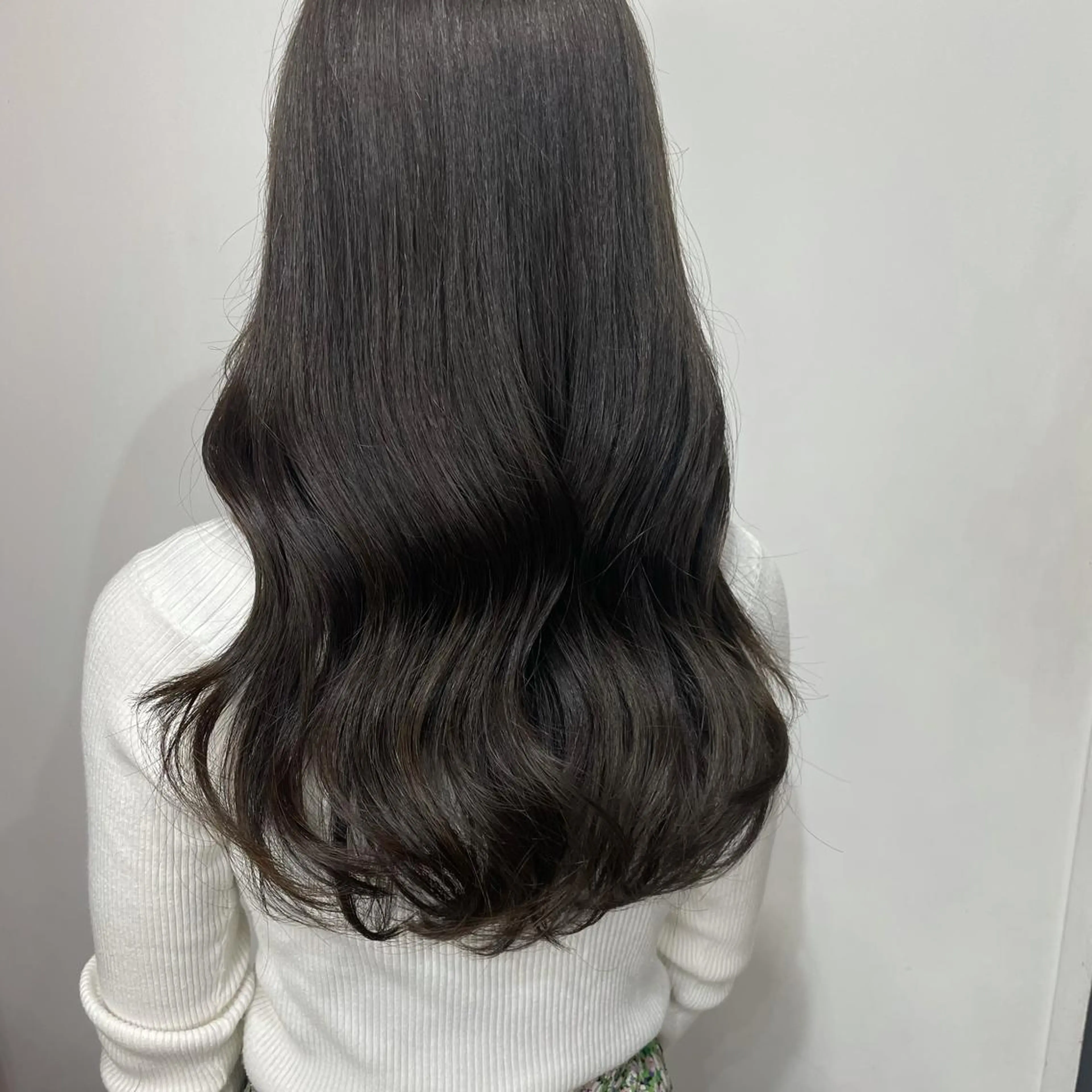 ロング カラー カット ヘアカラー HARUKA韓国ヘア /Luana梅田のヘアスタイル