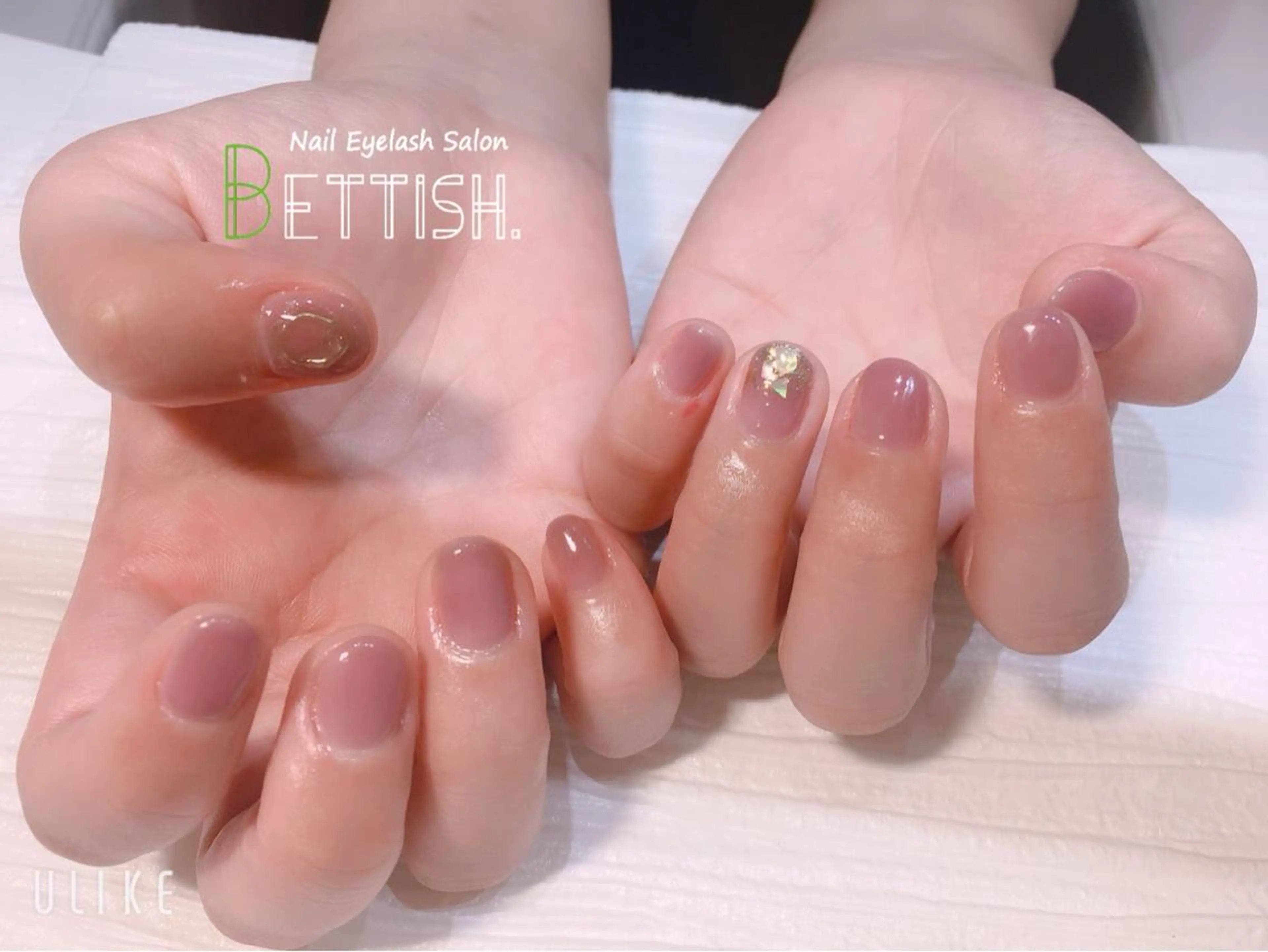 ネイル アートネイル ミラーネイル パープル BETTISH. KUMIKO☺︎︎のネイルデザイン