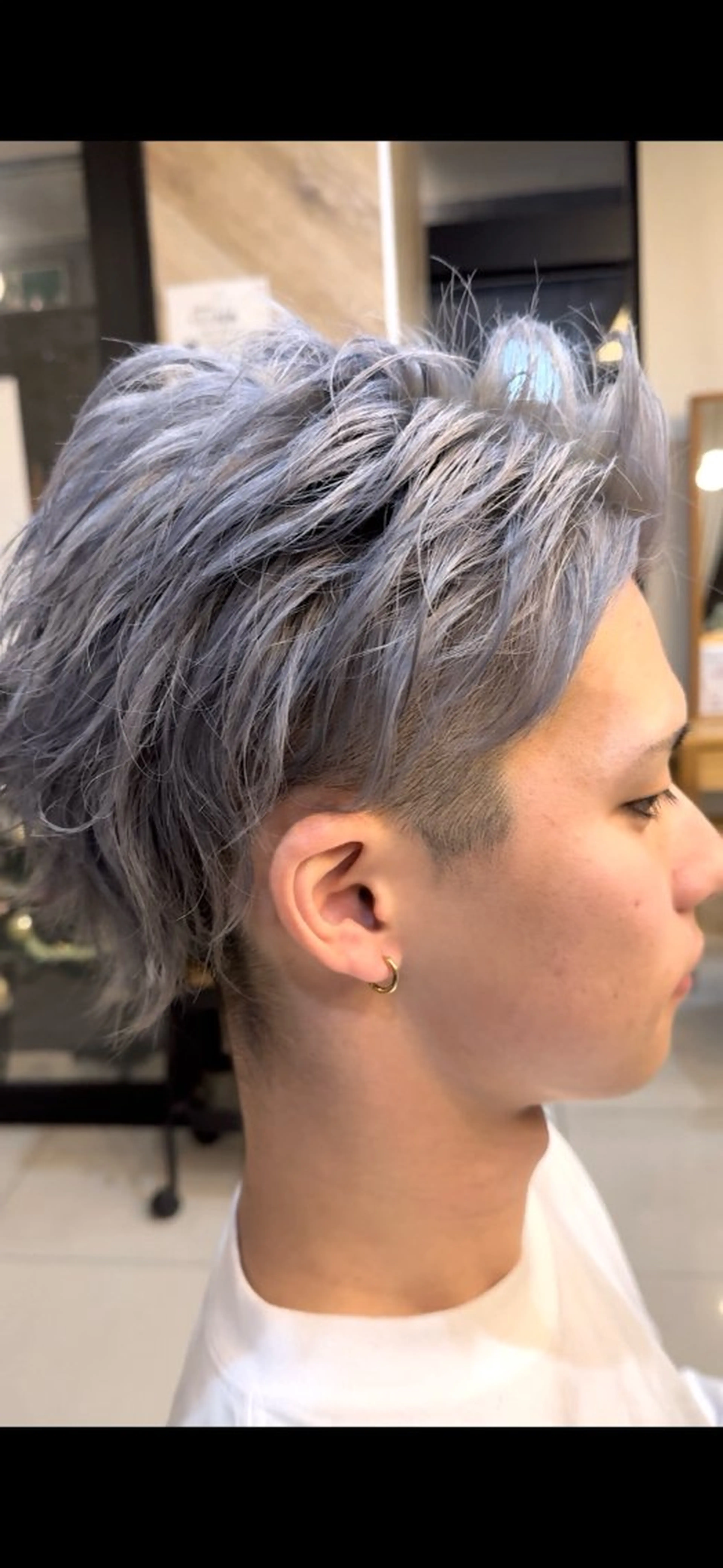 ショート ヘアカラー トリートメント 望月 佑茉のヘアスタイル