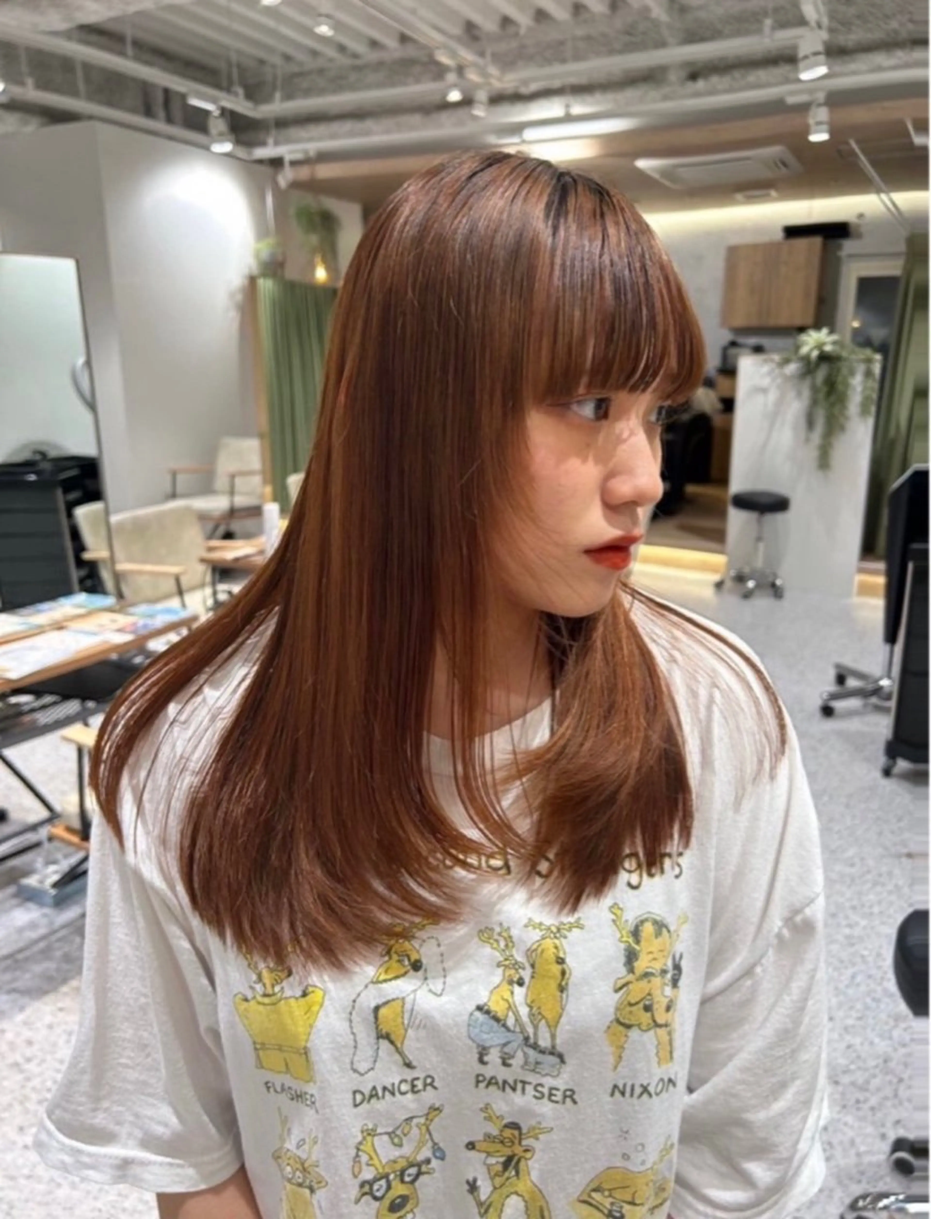 ロング ヘアカラー hair&eye🎀 /momoKaのマツエク・マツパデザイン