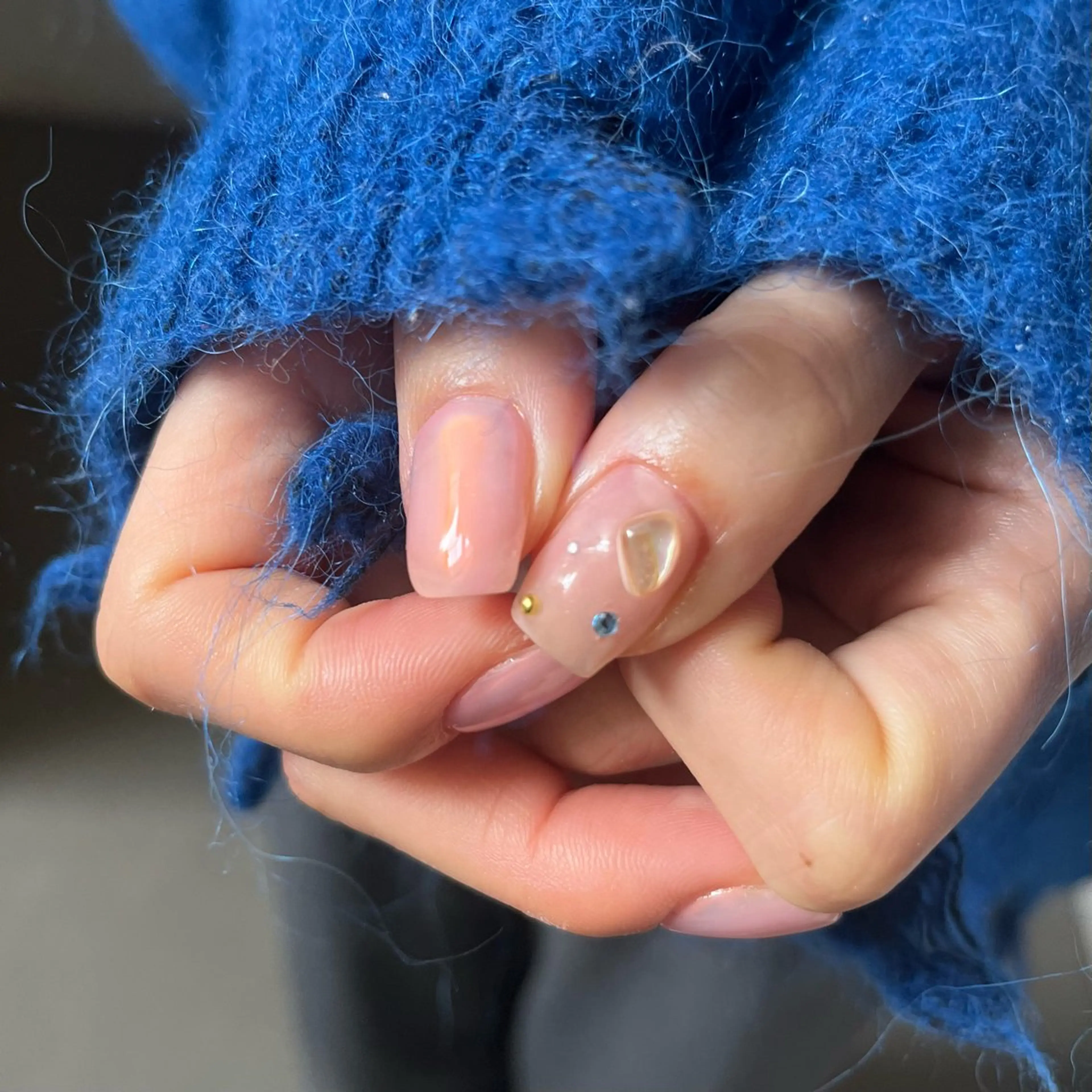 ネイル グリーン ハンドネイル nail salon O (en)所属・vegh. nail／阿波座のネイルデザイン