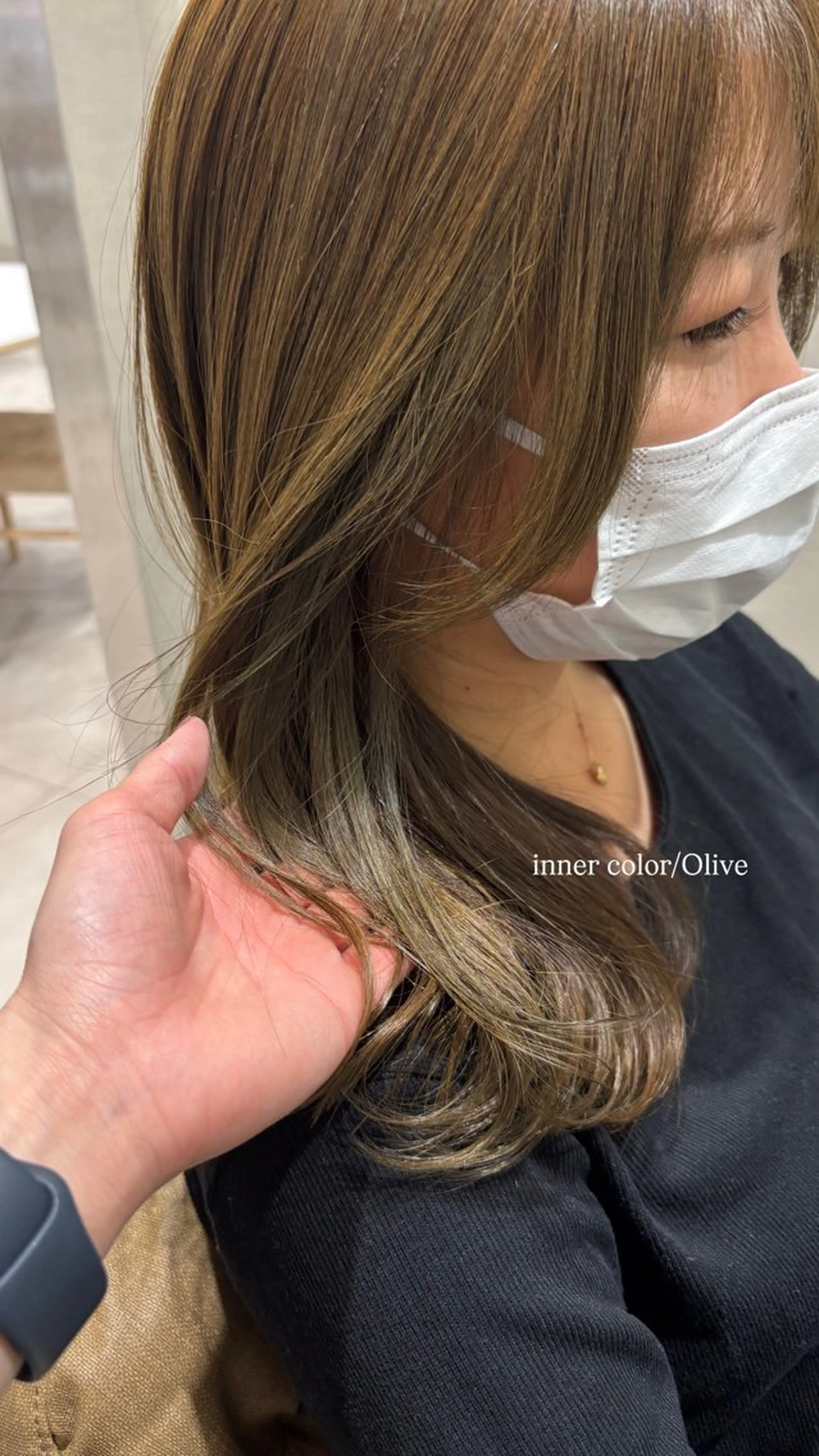 セミロング カラー いやされサロンfuu＋所属・fuu＋ ｍａｎａｍｉのマツエク・マツパデザイン