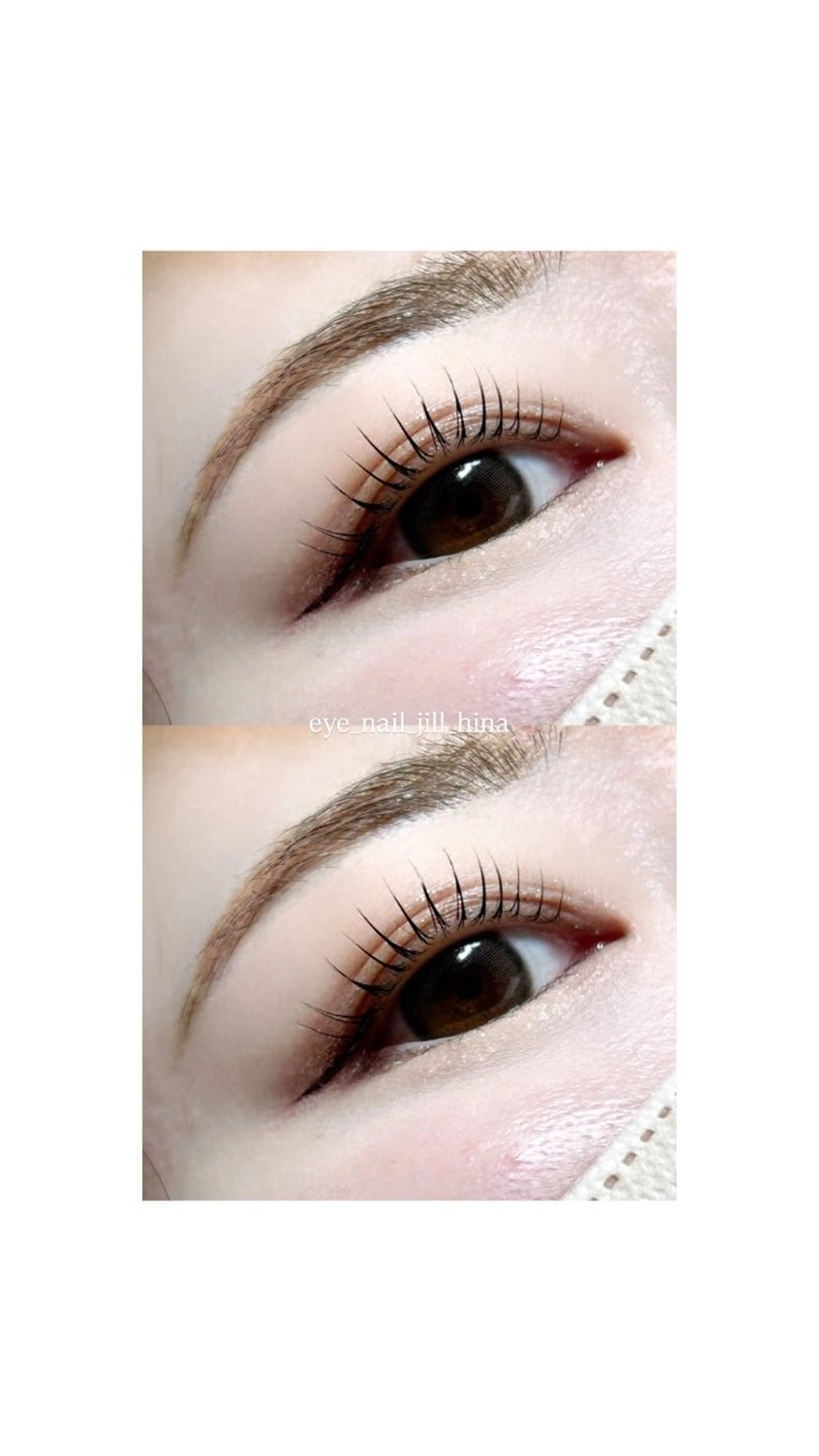 マツエク・マツパ 一重×まつ毛パーマ マツパ 🎀JILL HINA🎀のネイルデザイン