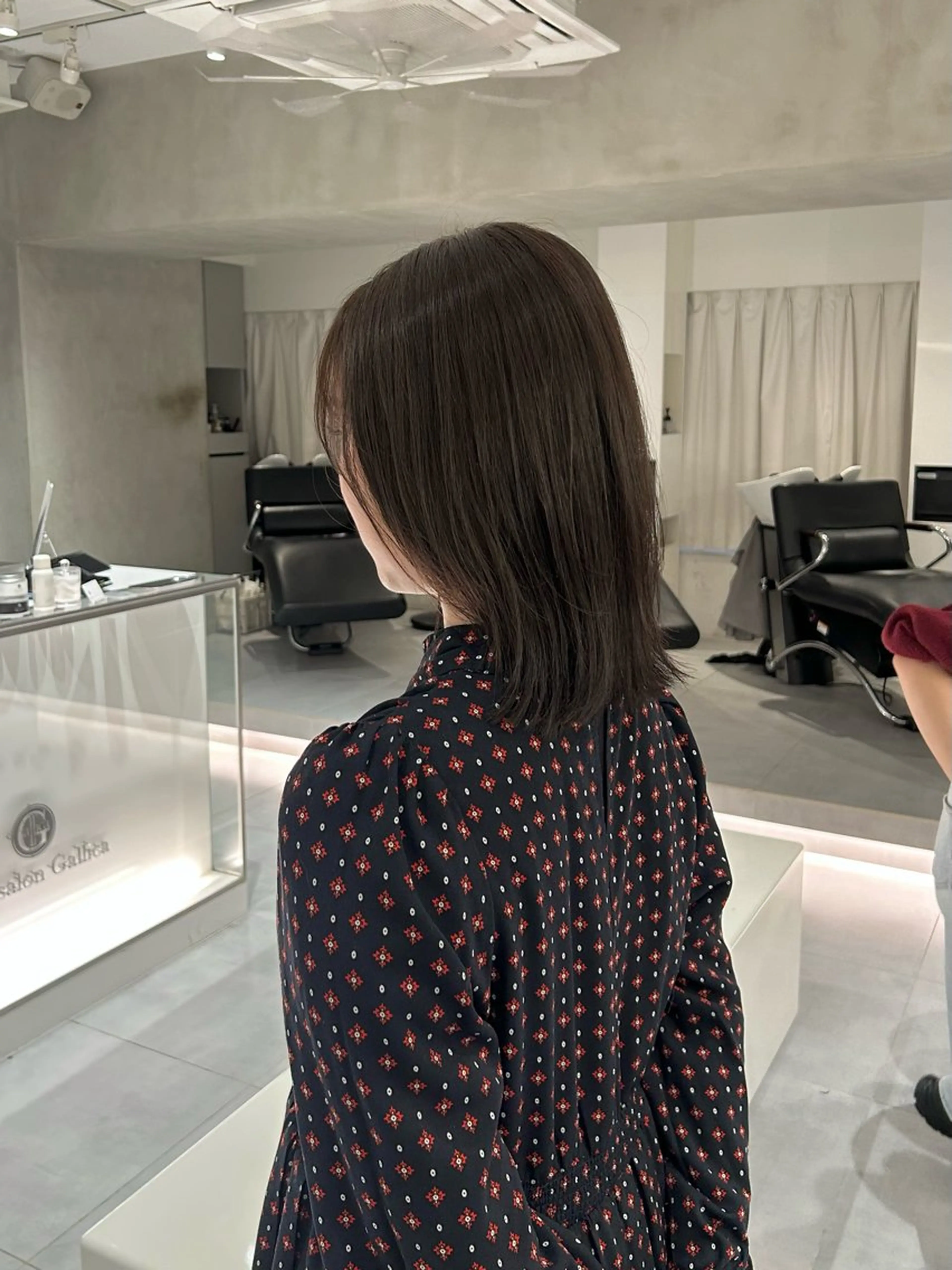 ミディアム カラー カット ヘアカラー トリートメント 🧚つやさらhair 🧚manakaのヘアスタイル
