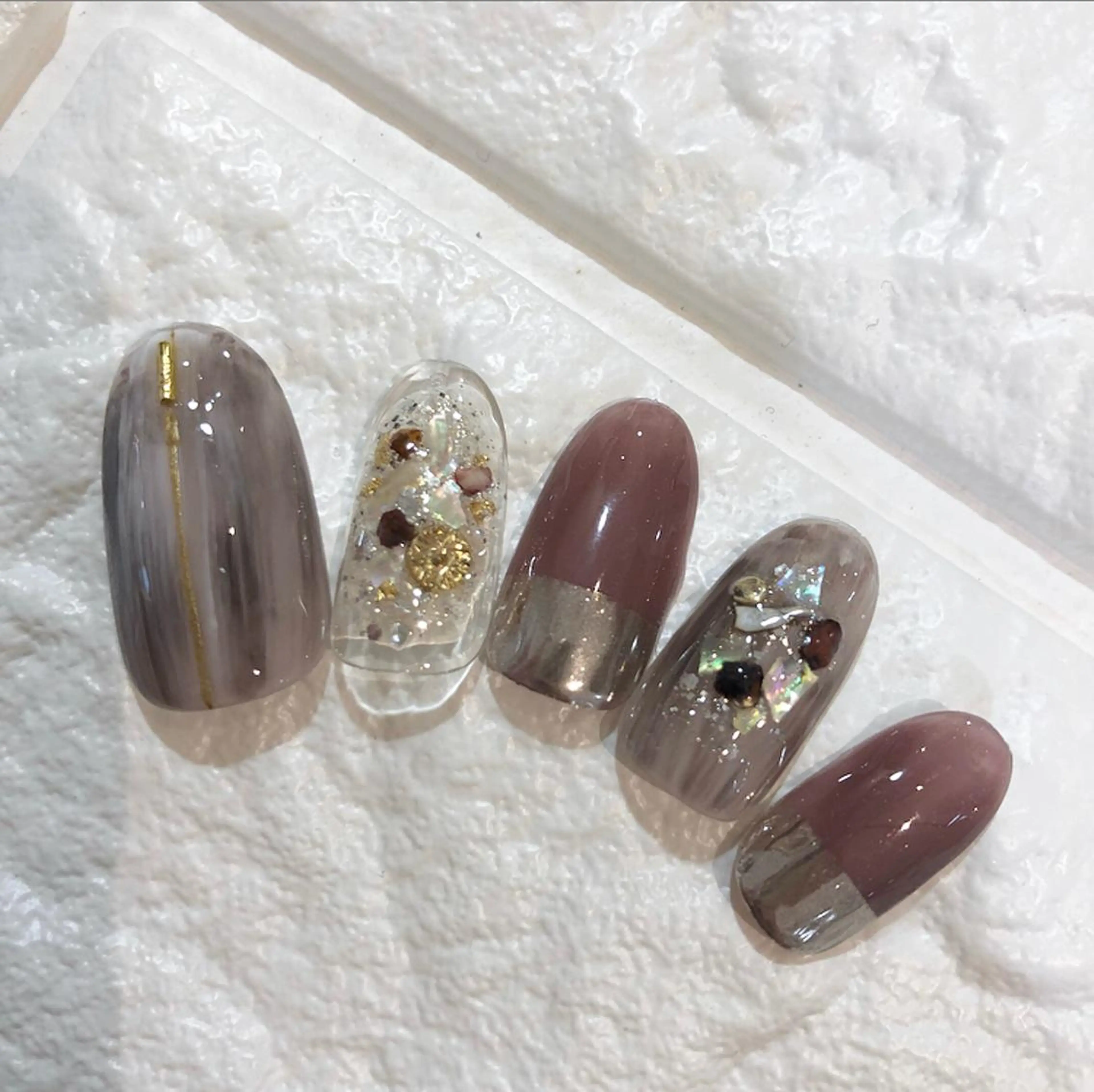 ネイル ニュアンスネイル rina eye&nailのマツエク・マツパデザイン