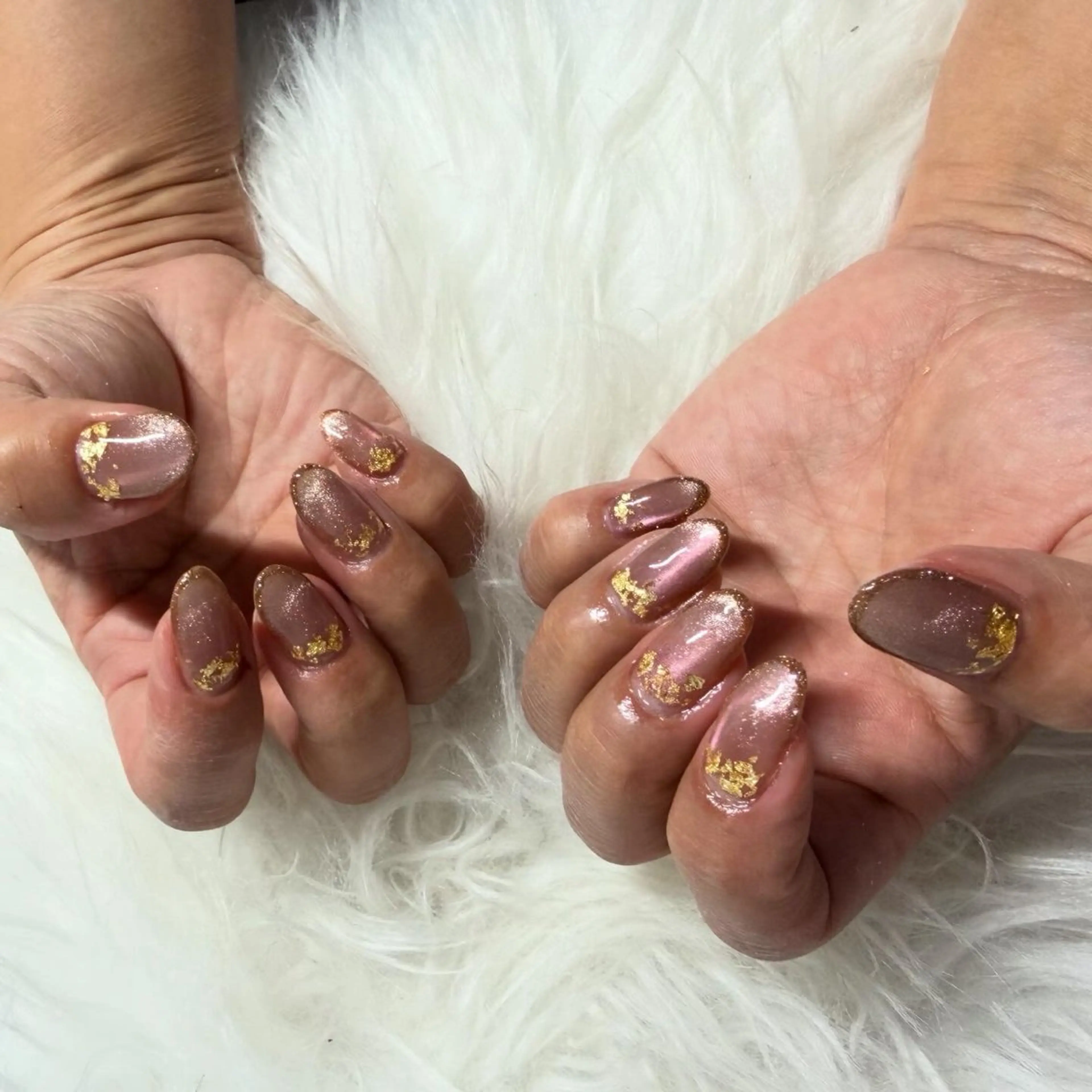 セミロング ハンドネイル mao .のネイルデザイン