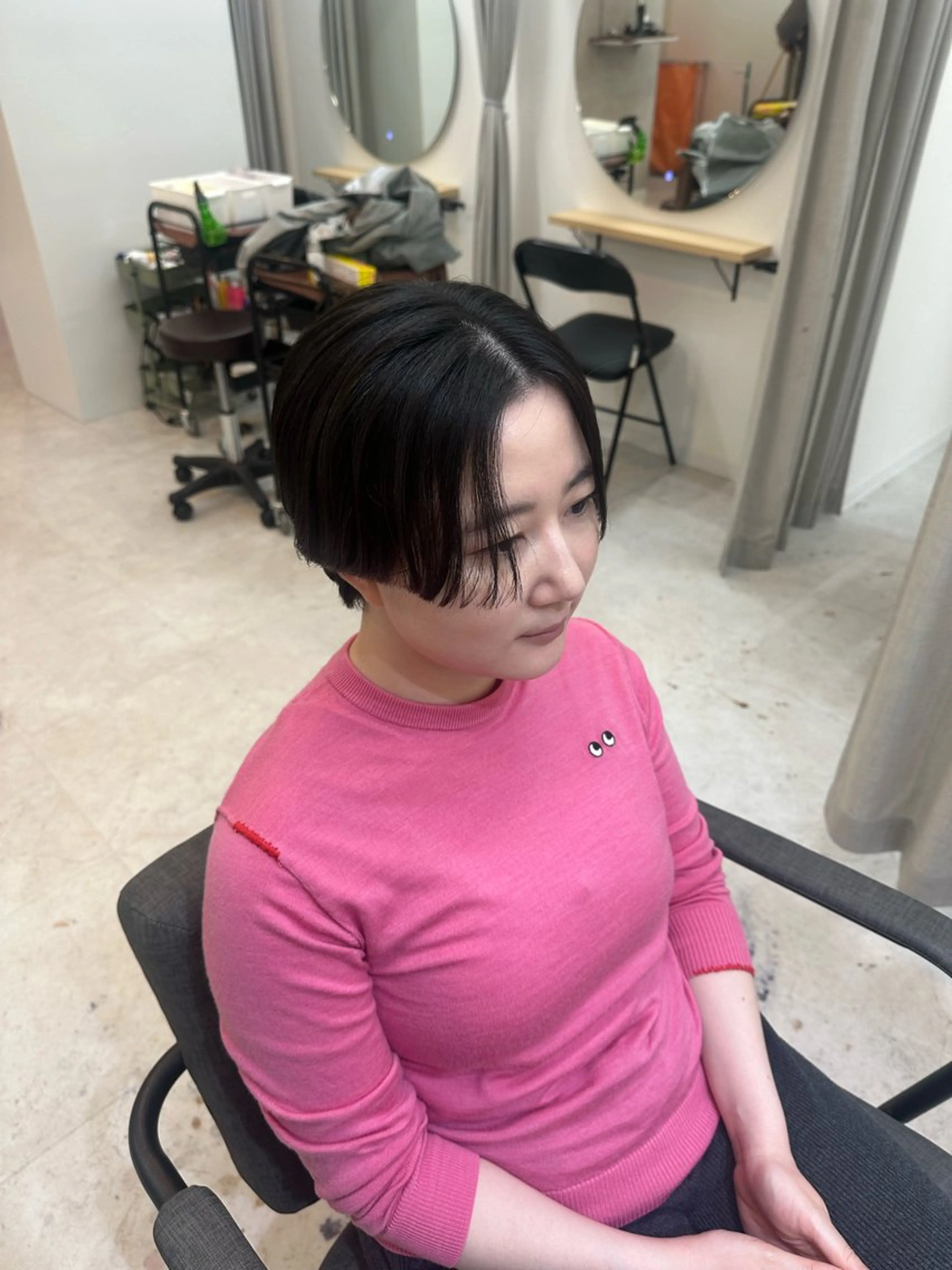 ショート ハンサムショート ショートヘア カット TELA HAIR 草加 江口のヘアスタイル