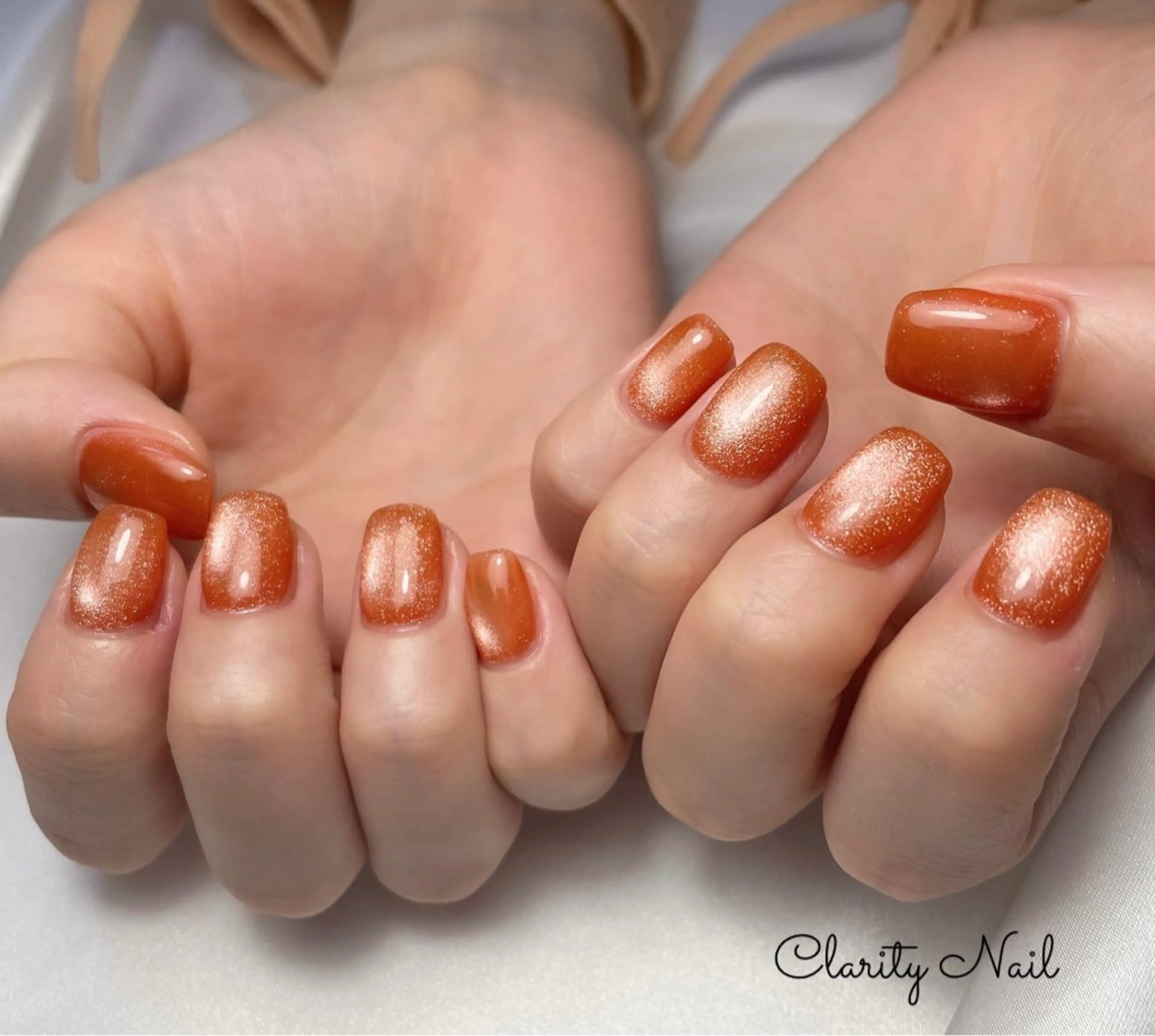 ネイル マグネットネイル ワンカラーネイル ハンドネイル Clarity Nailのネイルデザイン