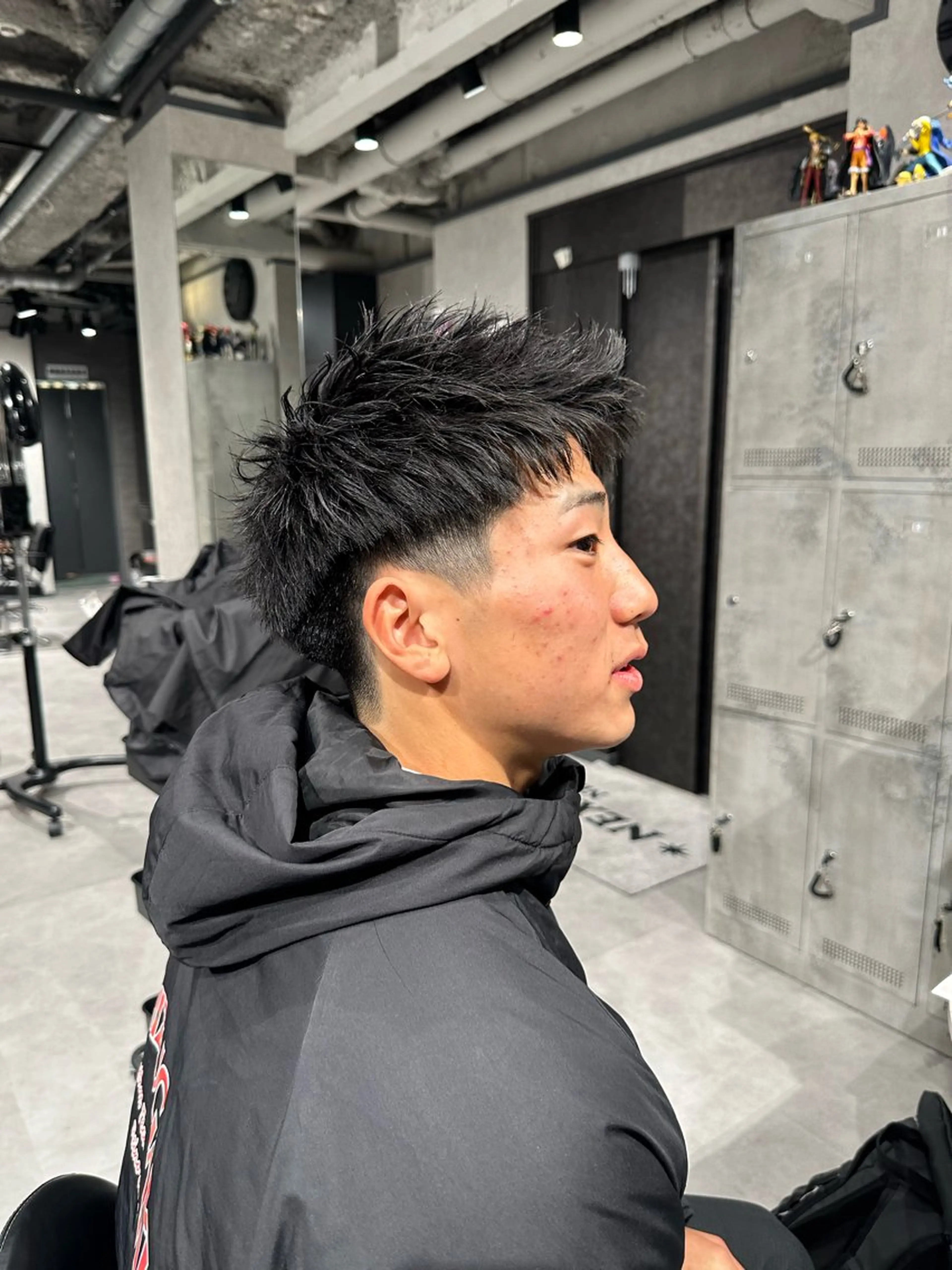 ショート ヘアアレンジ メンズ NEXT NEO所属・メンズヘア静岡 ✂︎Ryuheiのヘアスタイル